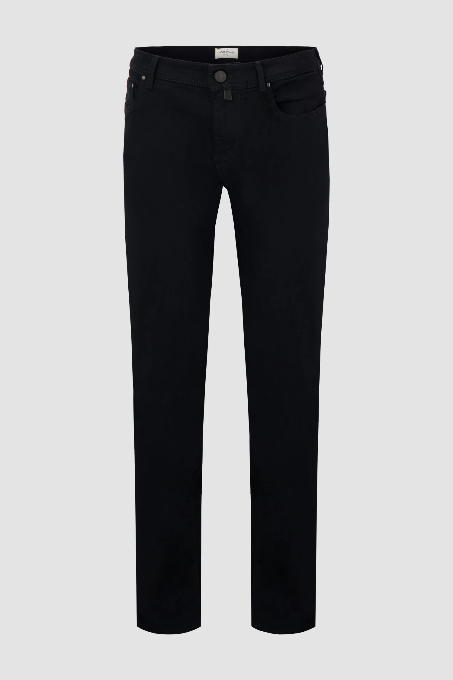 Jacob Cohen Black Slim Fit Zip Bard Jeans