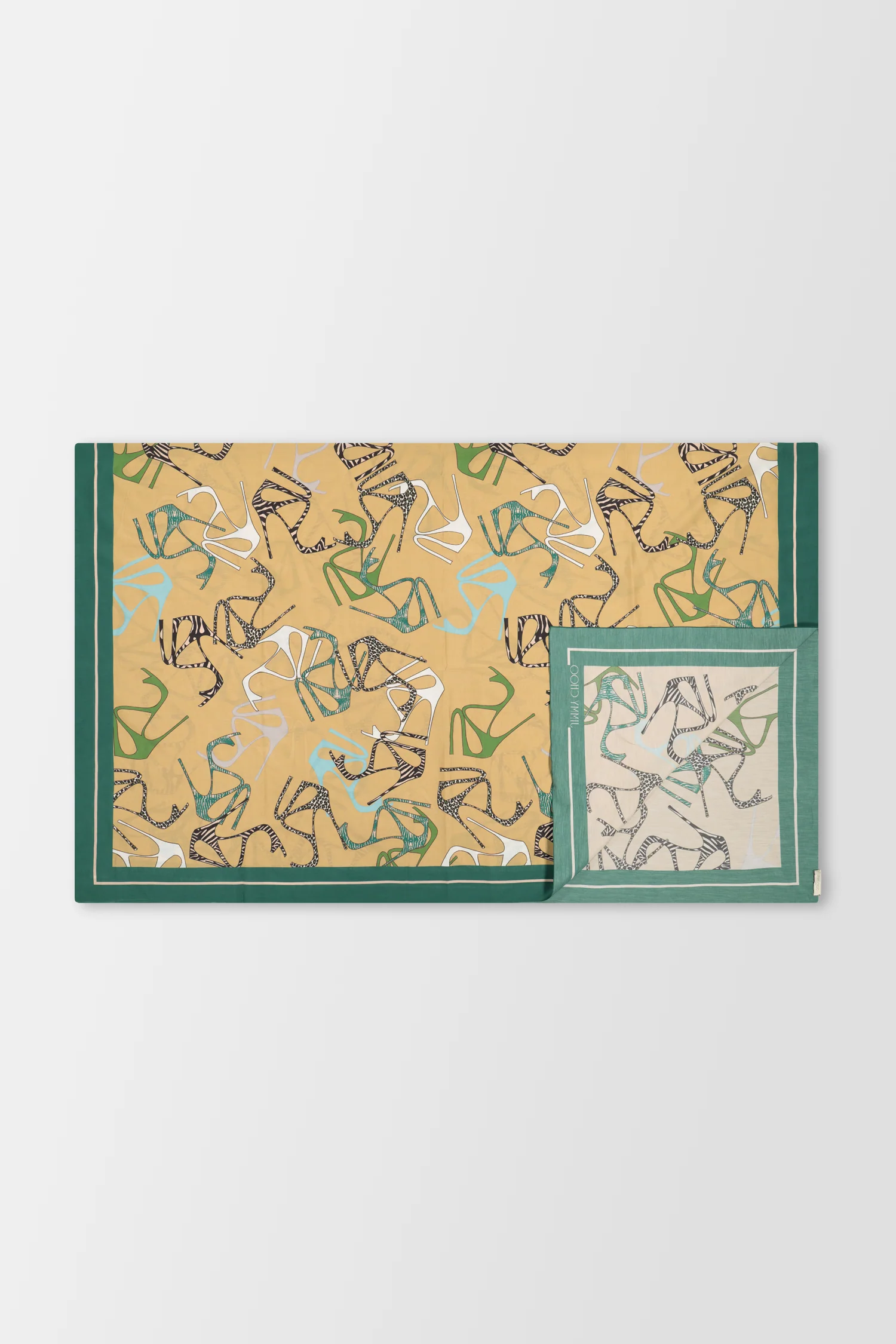Jimmy Choo Green Shawl - Image 3