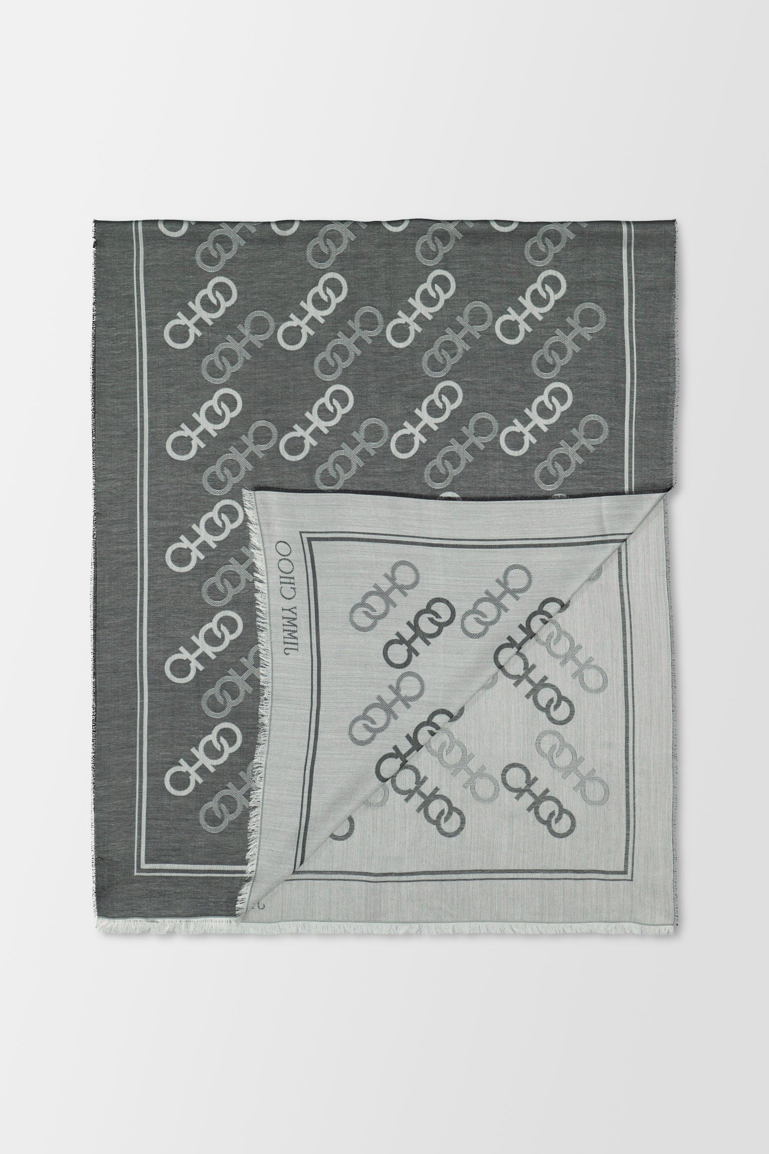 Jimmy Choo Grey Stole - Image 3