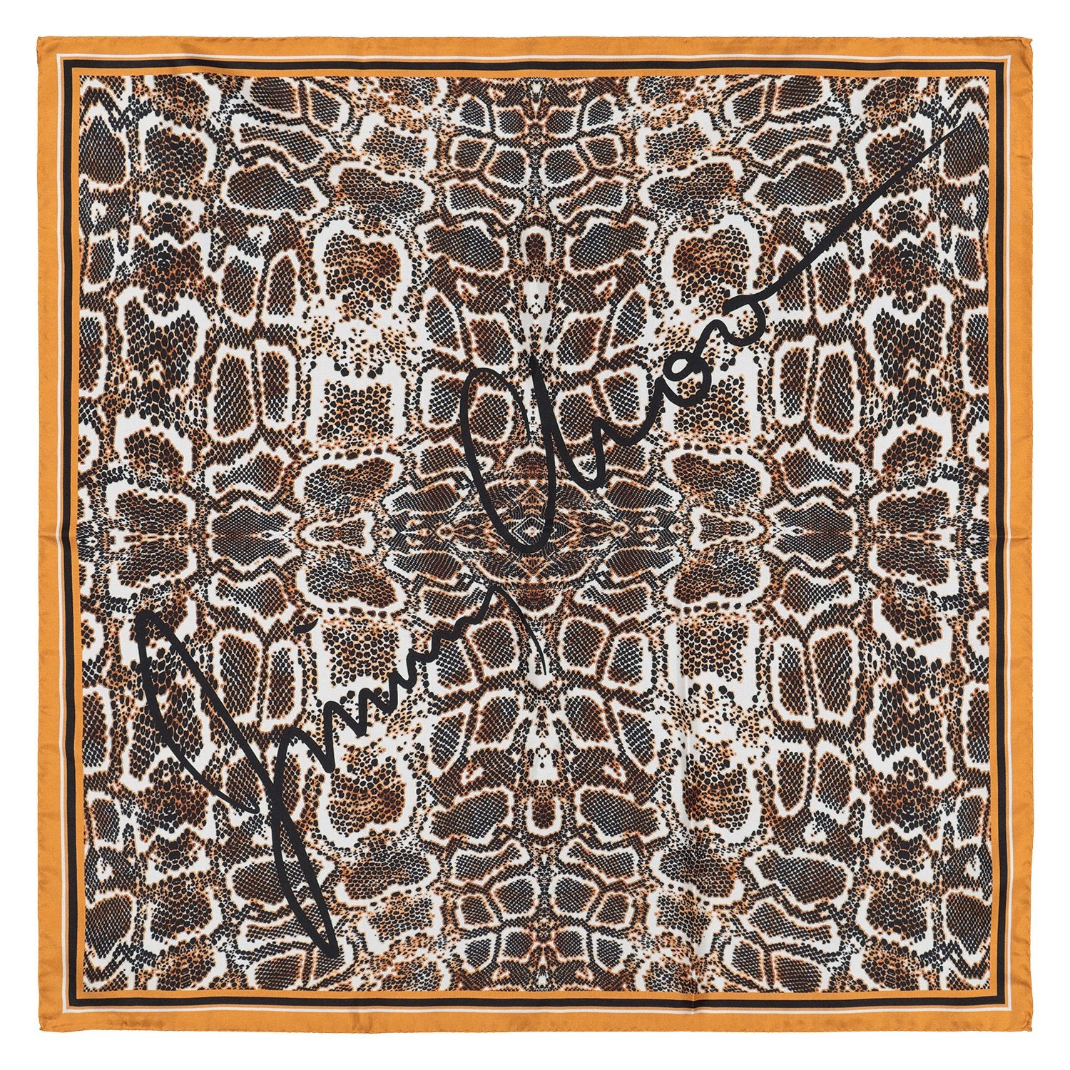 Jimmy Choo Sand Silk Foulard Scarf - Image 3