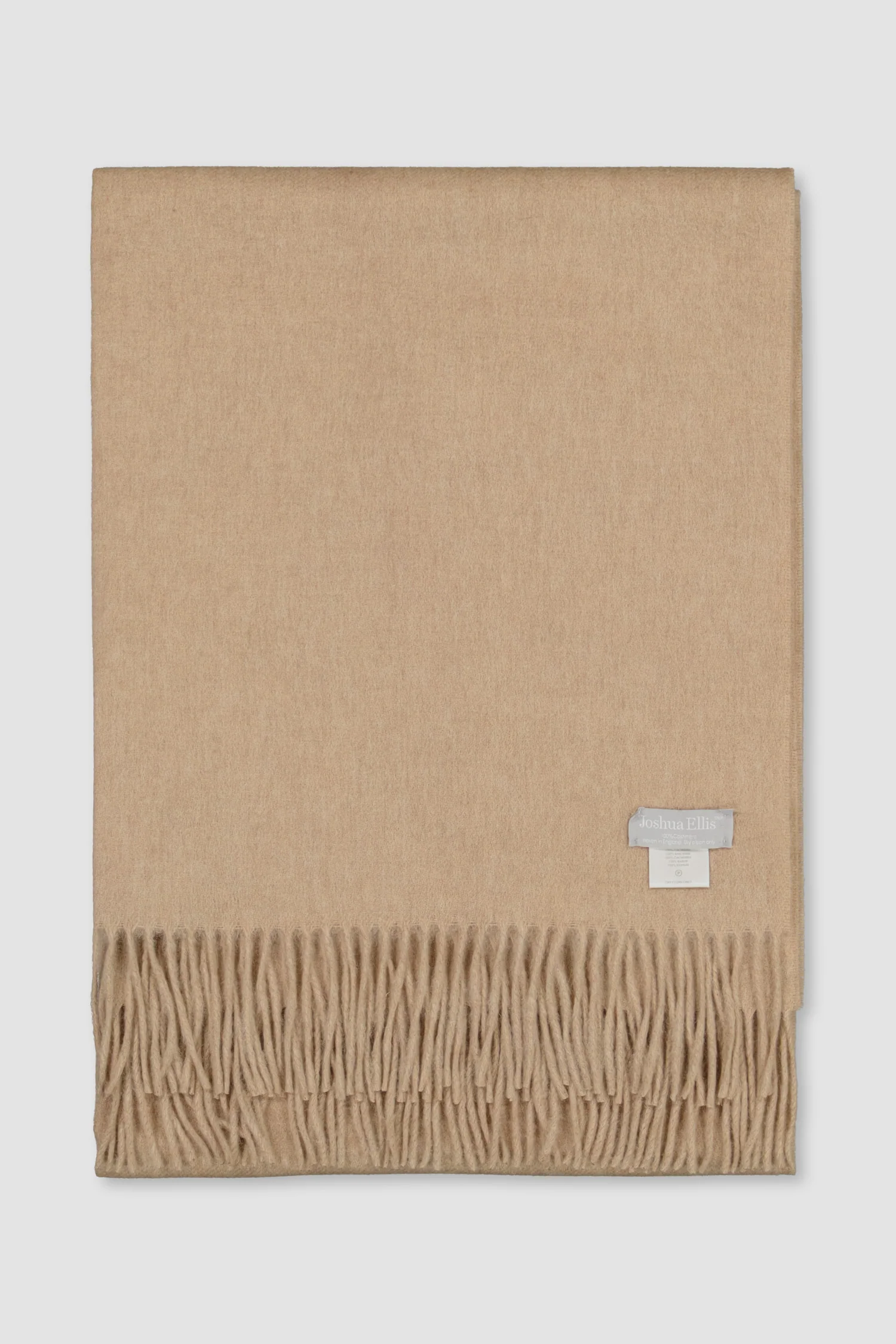 Joshua Ellis Fawn Classic Ripple Stole - Image 2