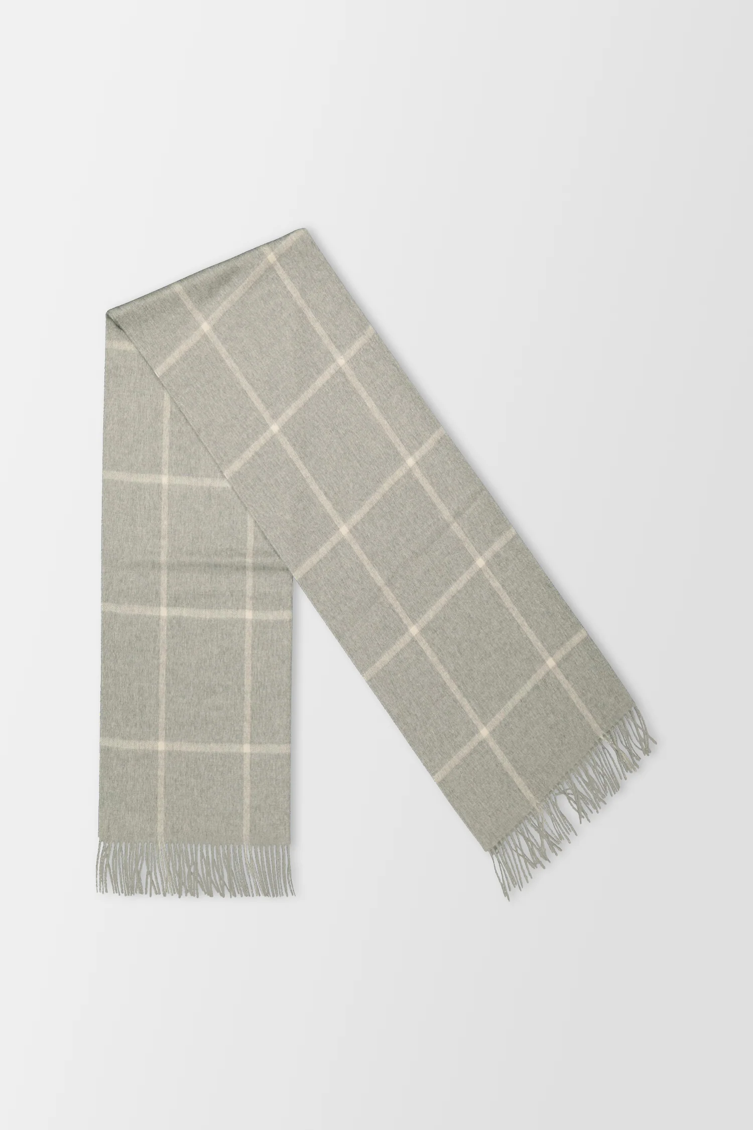 Joshua Ellis Grey Scarf - Image 3