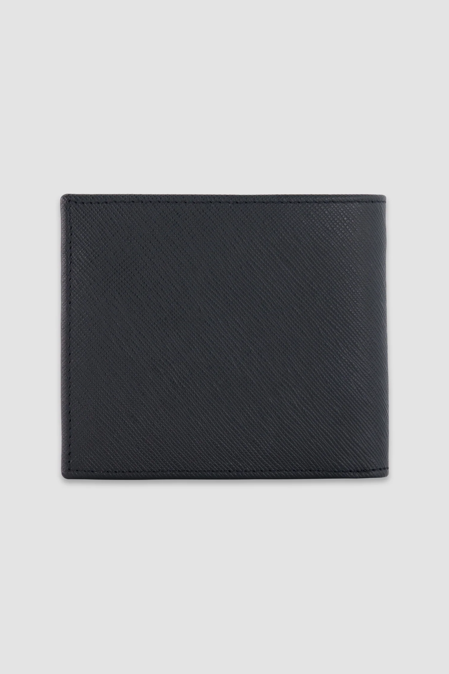 Kiton Black Calfskin Bi-Fold Wallet - Image 2