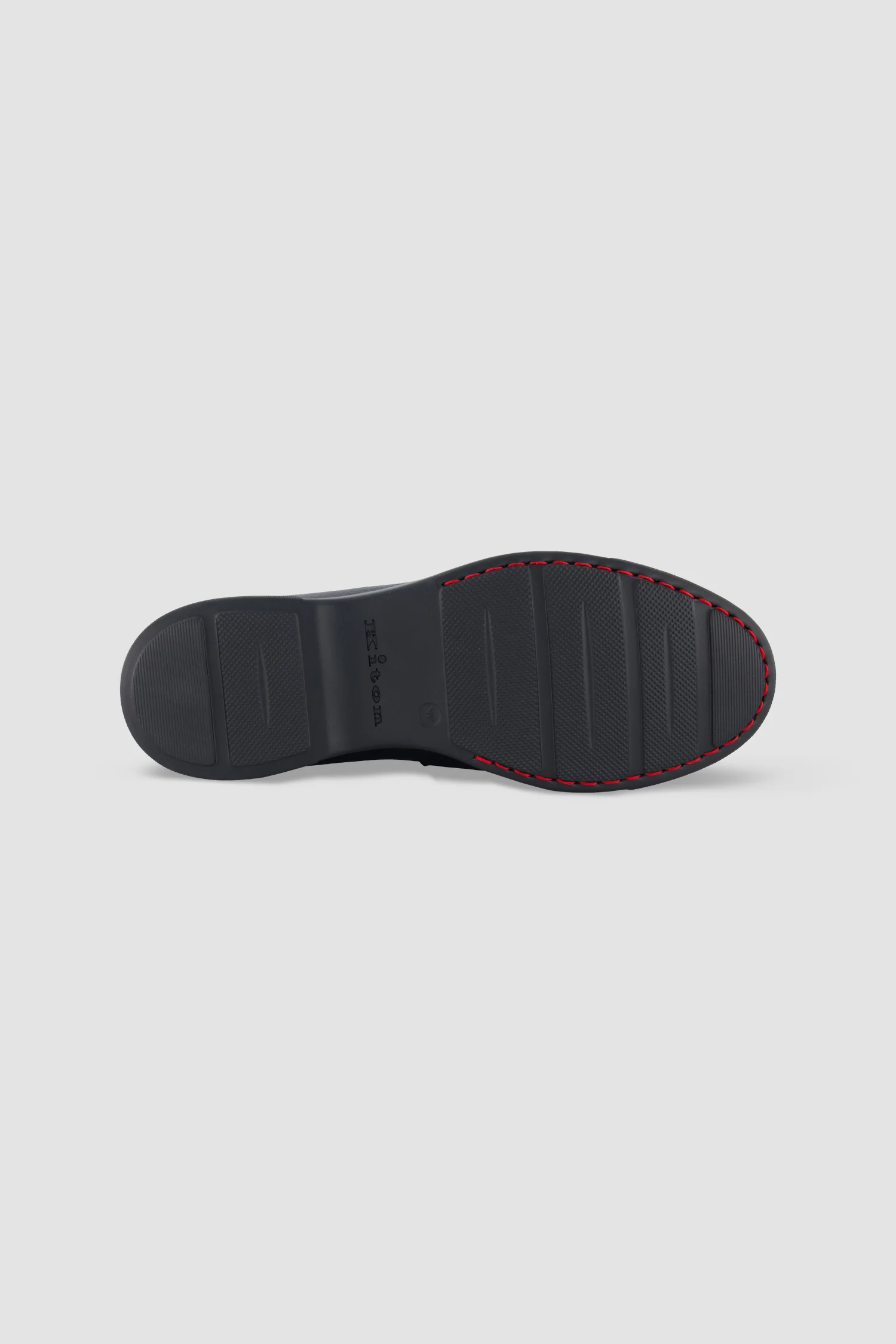 Kiton Black Deerskin Loafers - Image 5