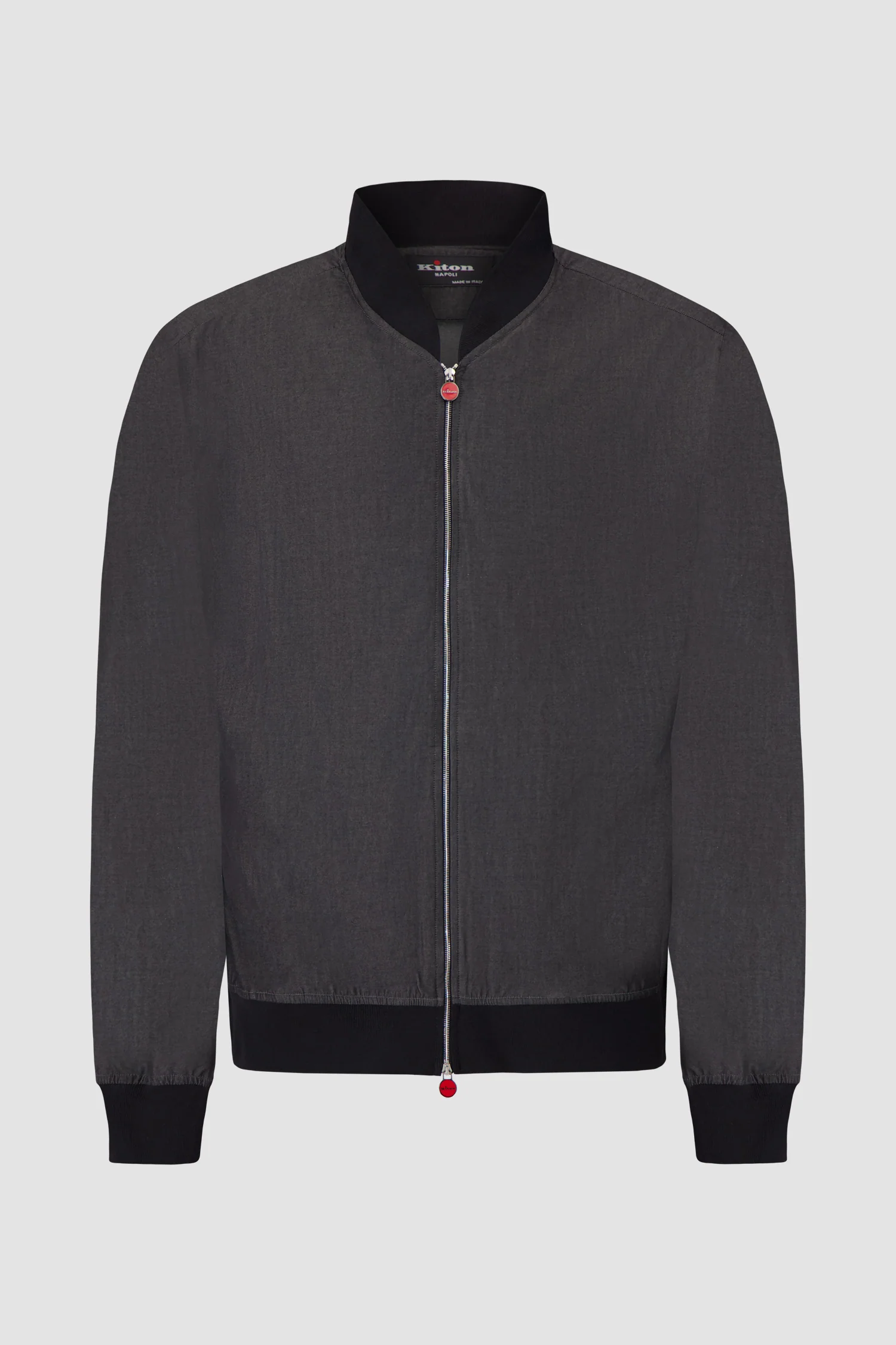 Kiton Black Pahoa Bomber Jacket - Image 2