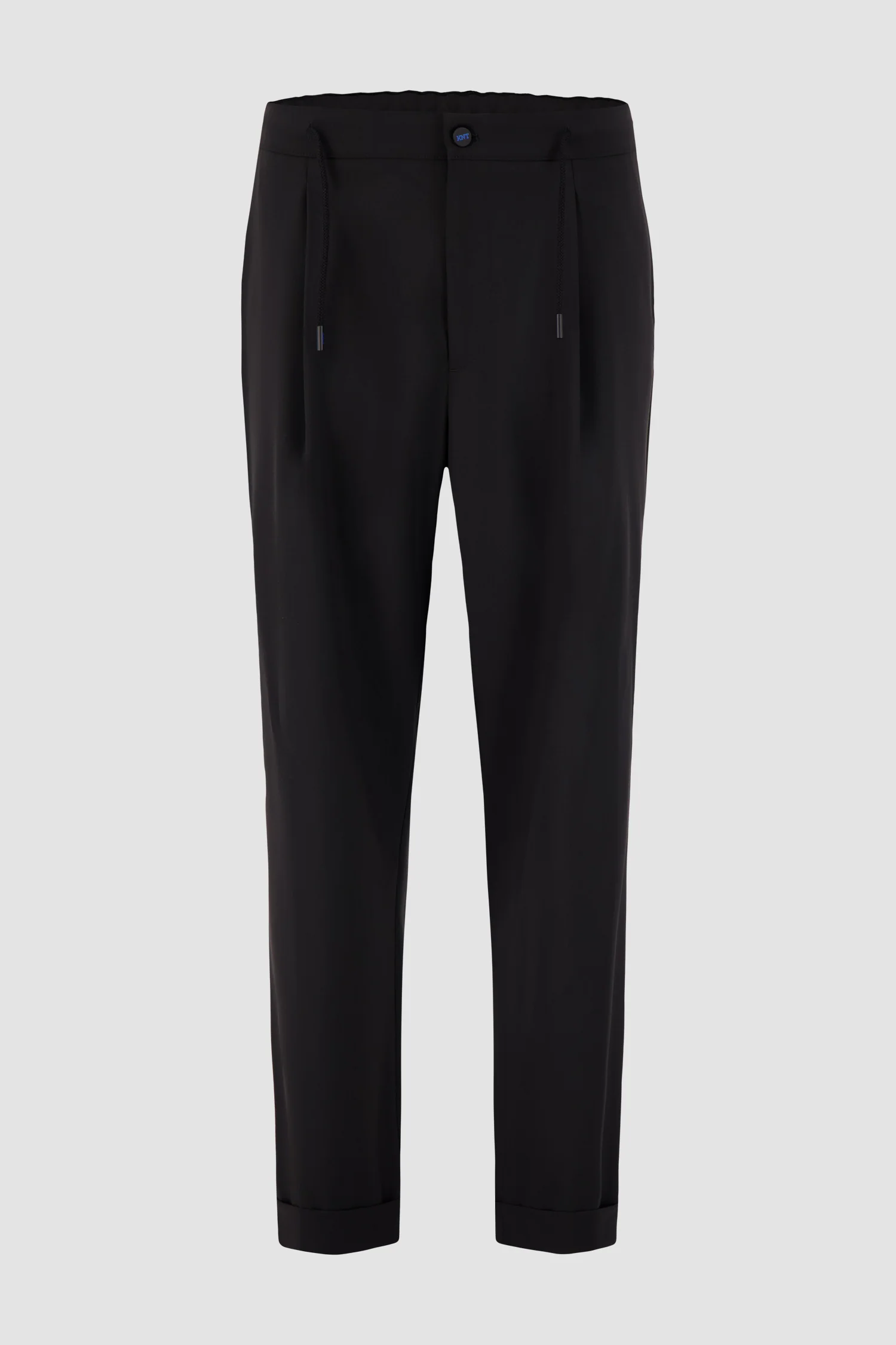 Kiton Black Wool Trousers