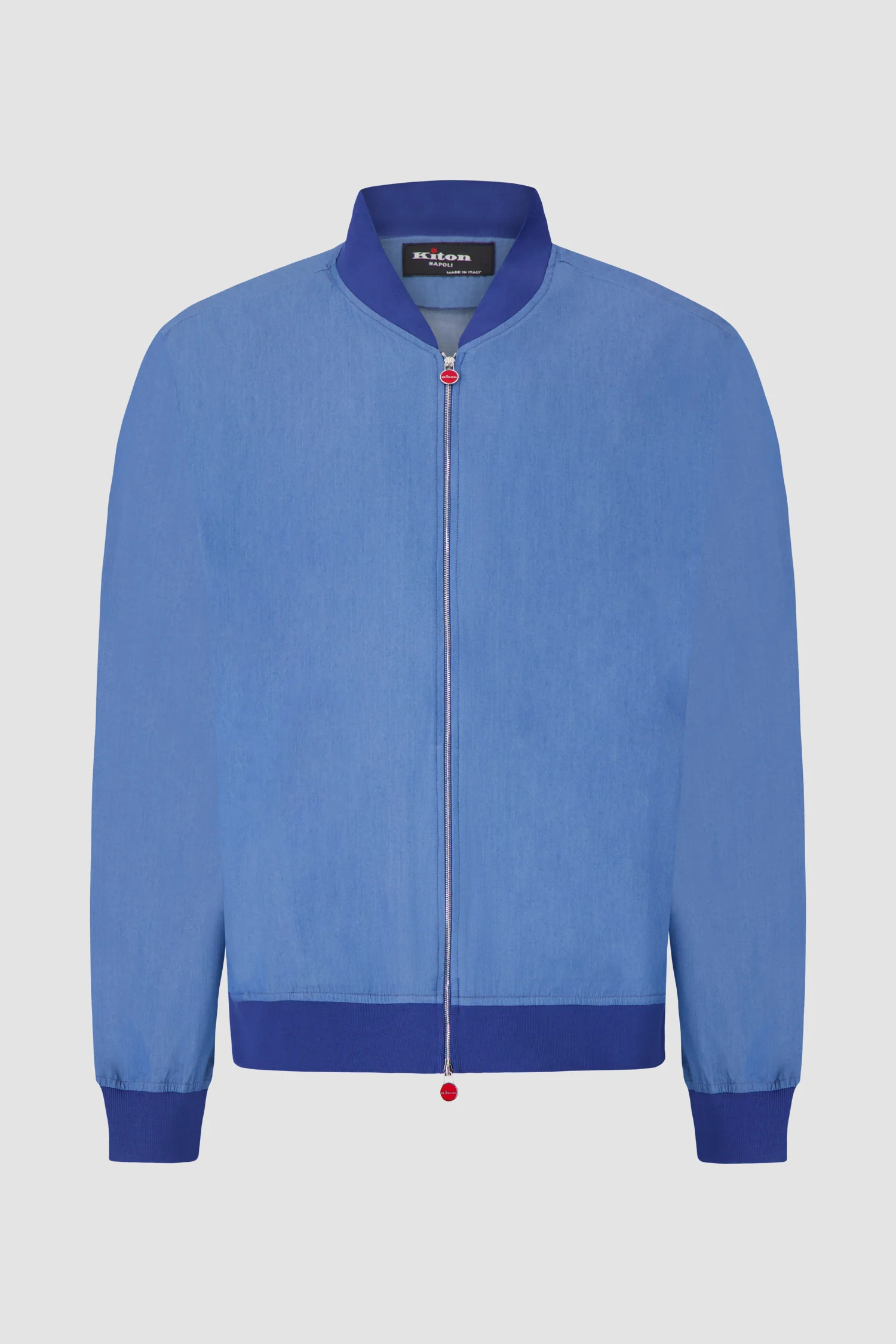 Kiton Blue Pahoa Bomber Jacket