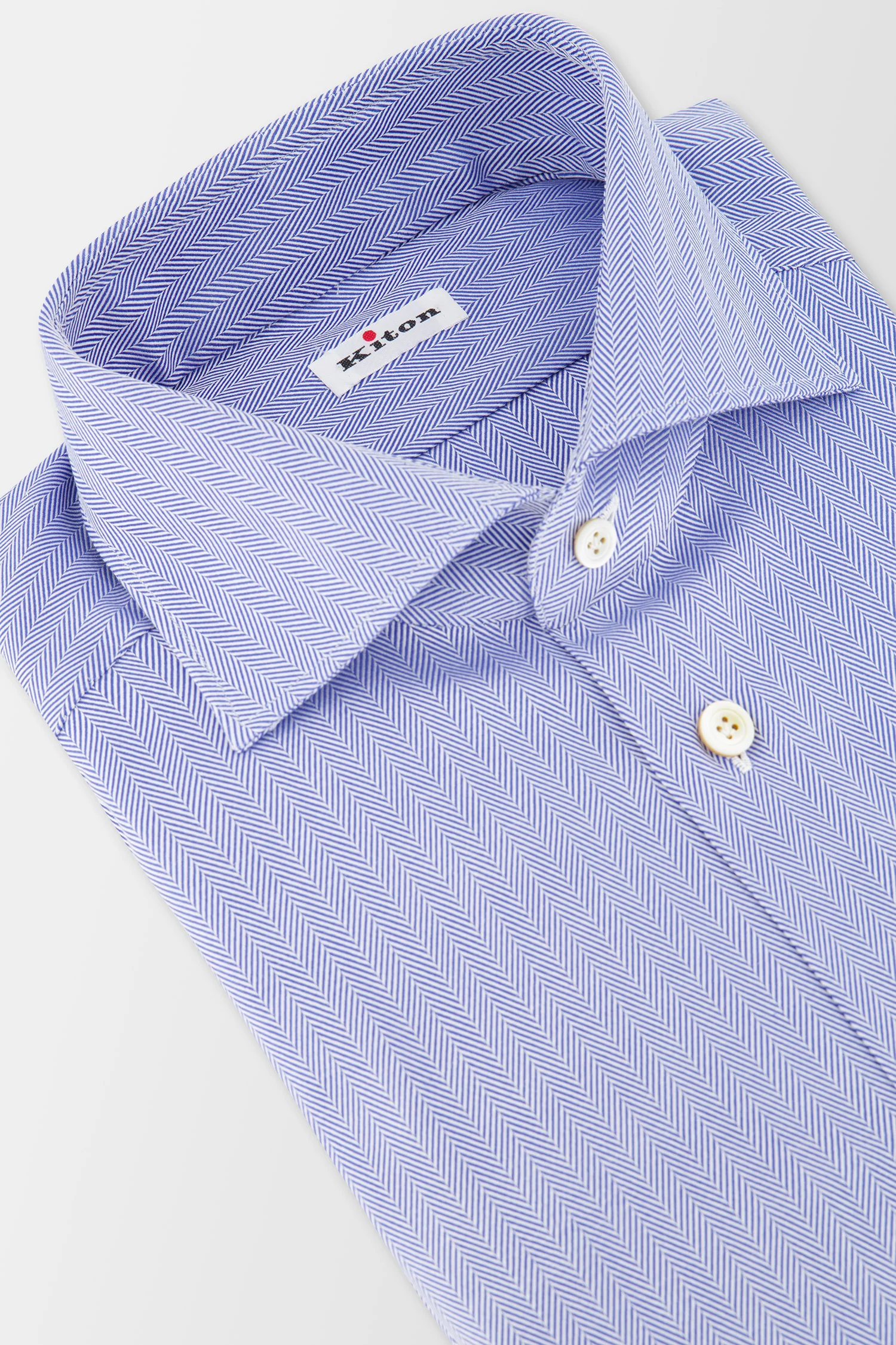 Kiton Blue Shirt - Image 2