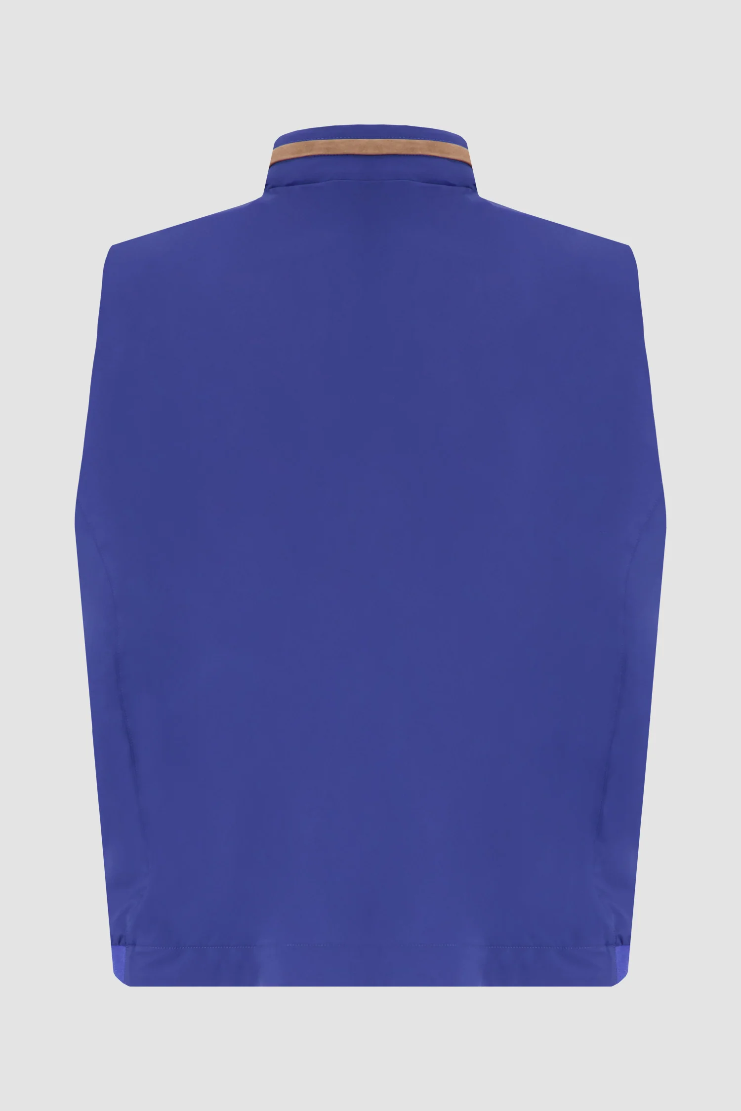 Kiton Blue Sleeveless Blouson Vest - Image 2