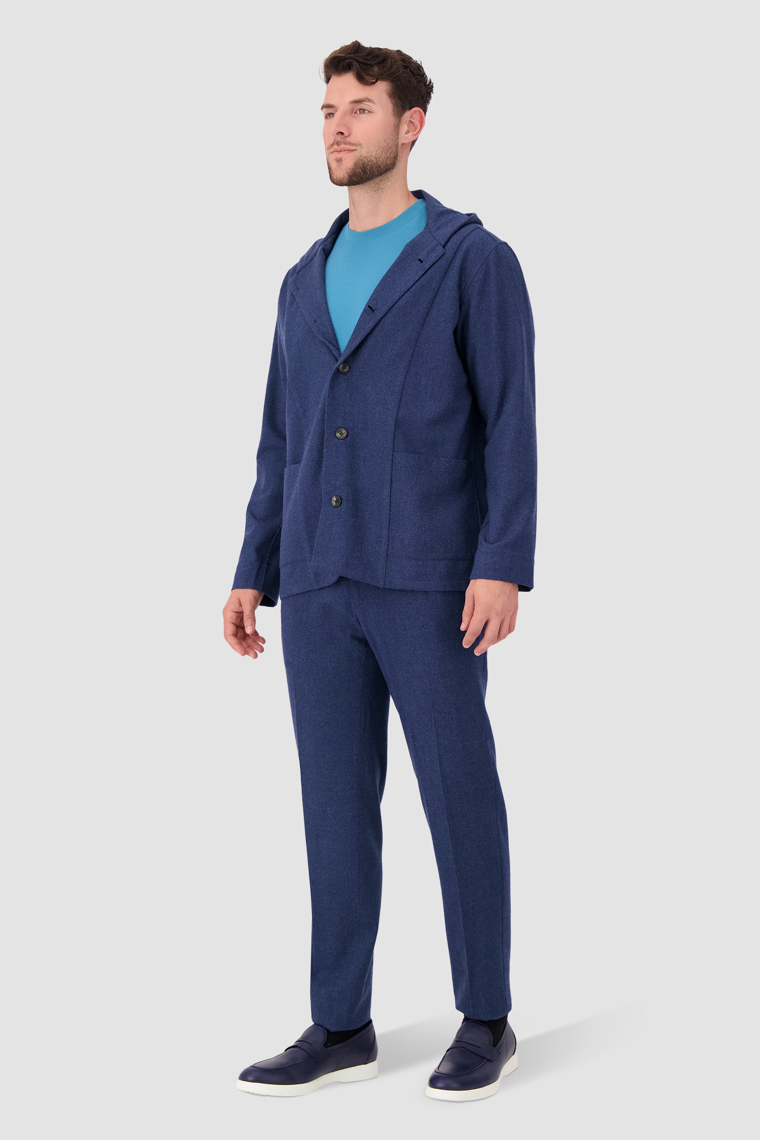 Kiton Blue Trousers - Image 5