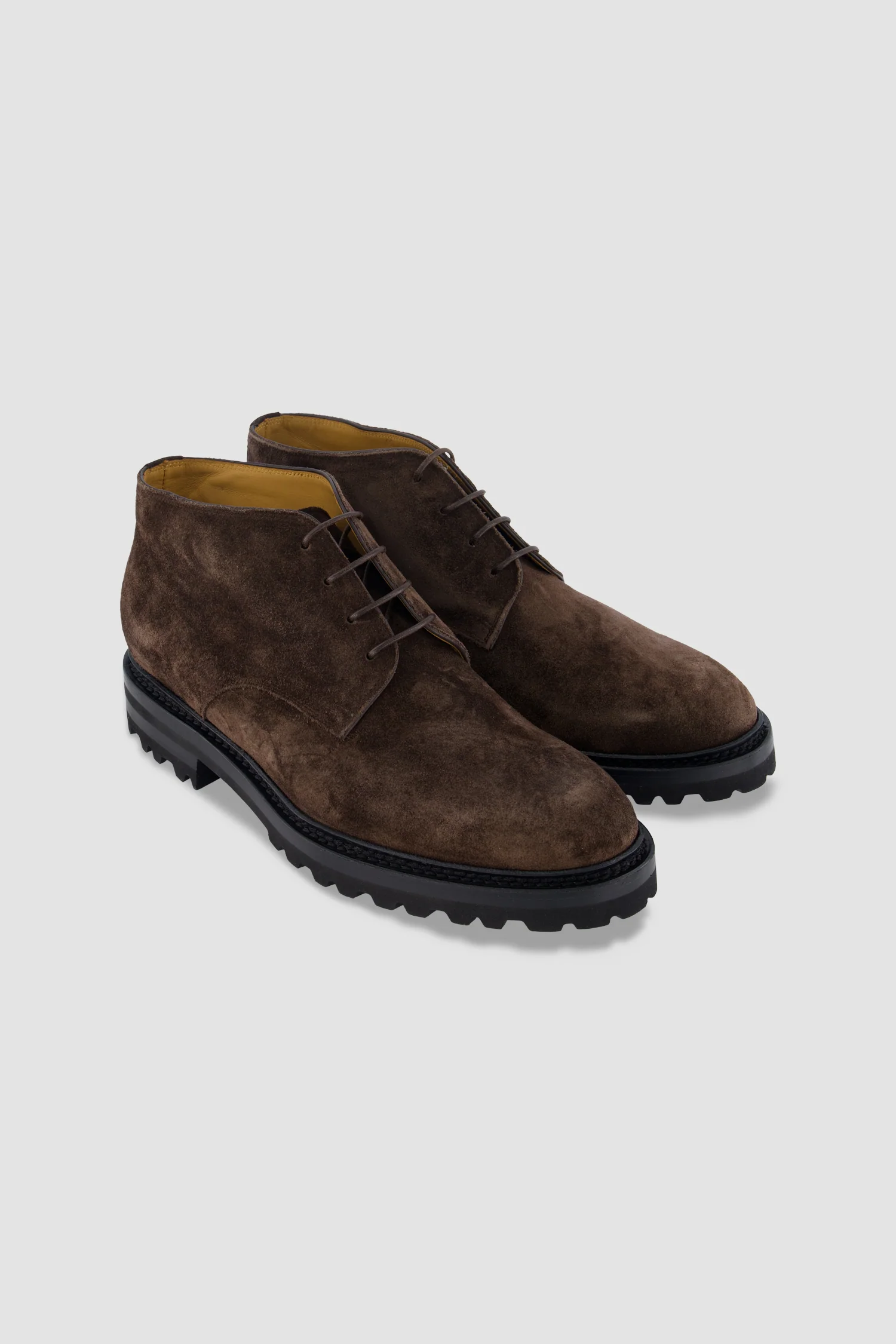 Kiton Brown Suede Chukka Boot - Image 4