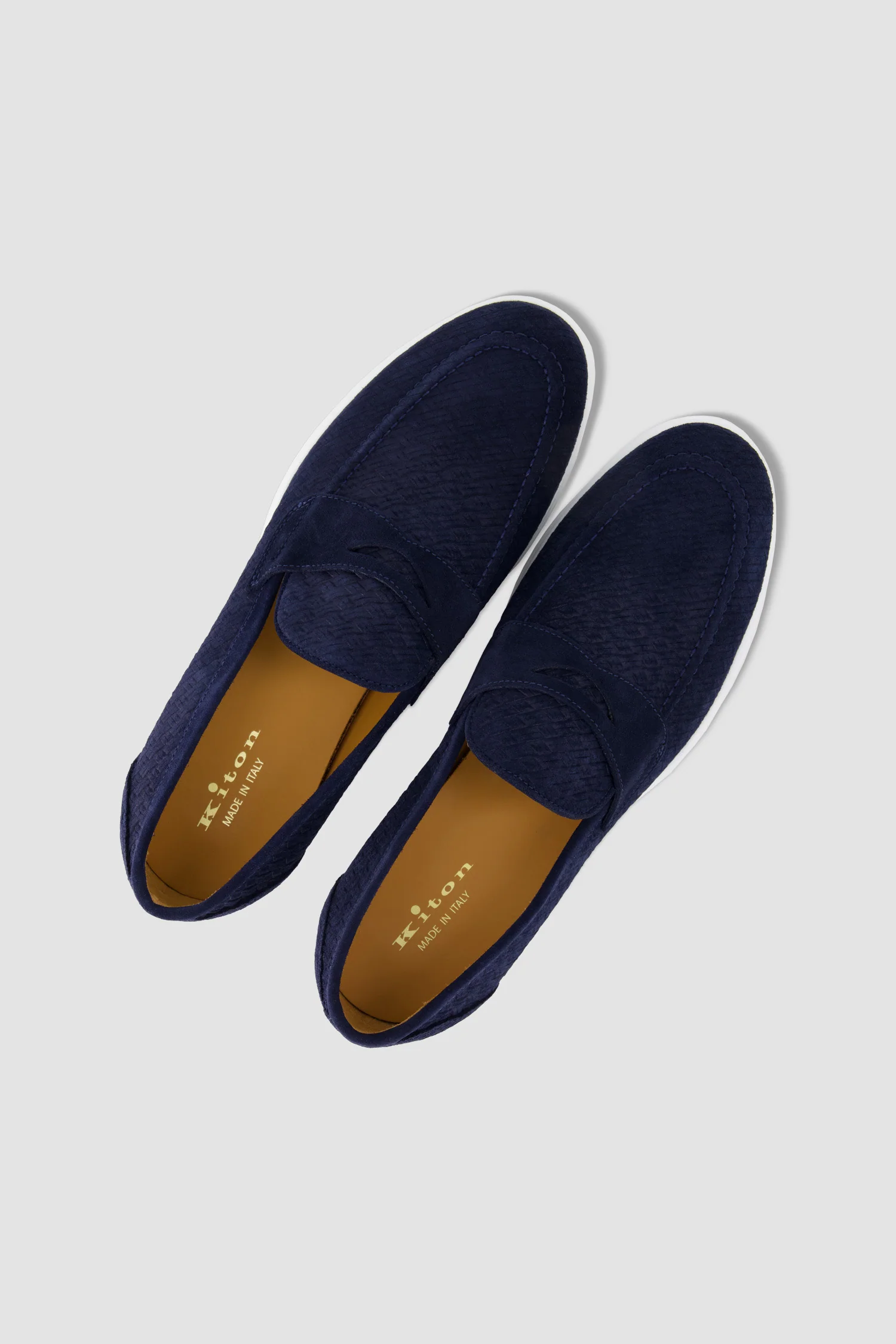 Kiton Calfskin Loafers - Image 3