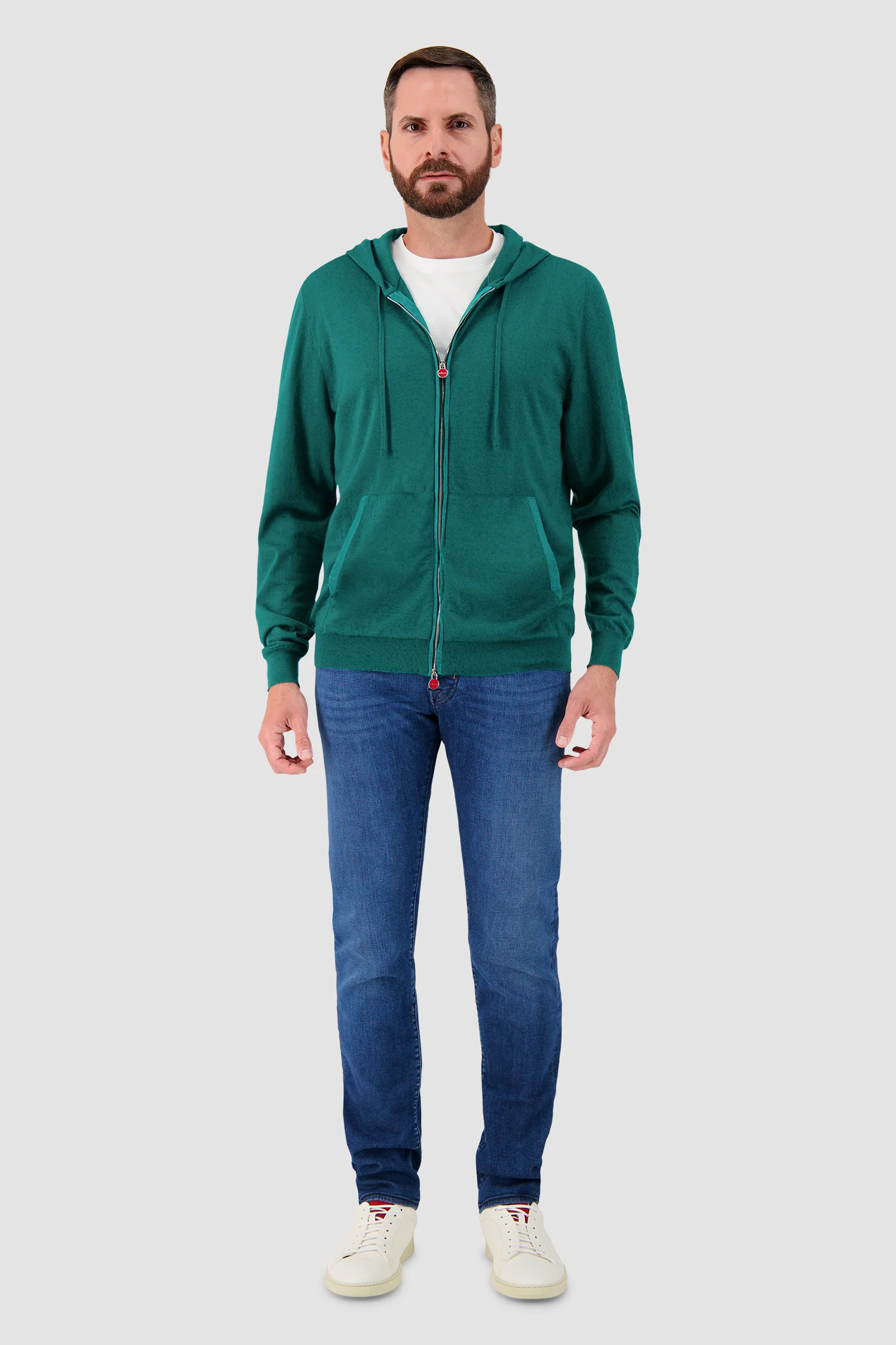 Kiton Green Hoodie - Image 3