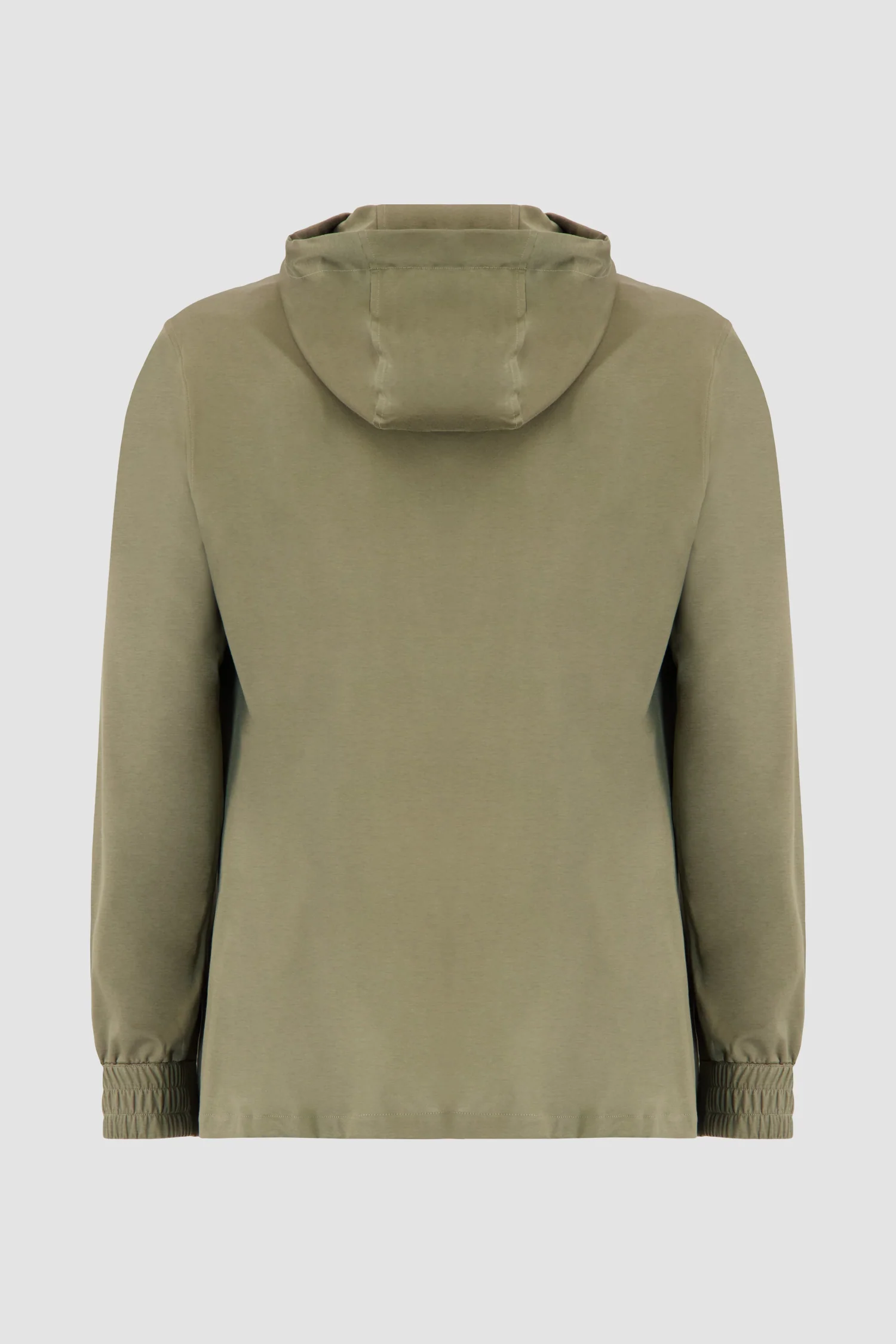 Kiton Military Hooded Zipped Sweatshirt - Image 2