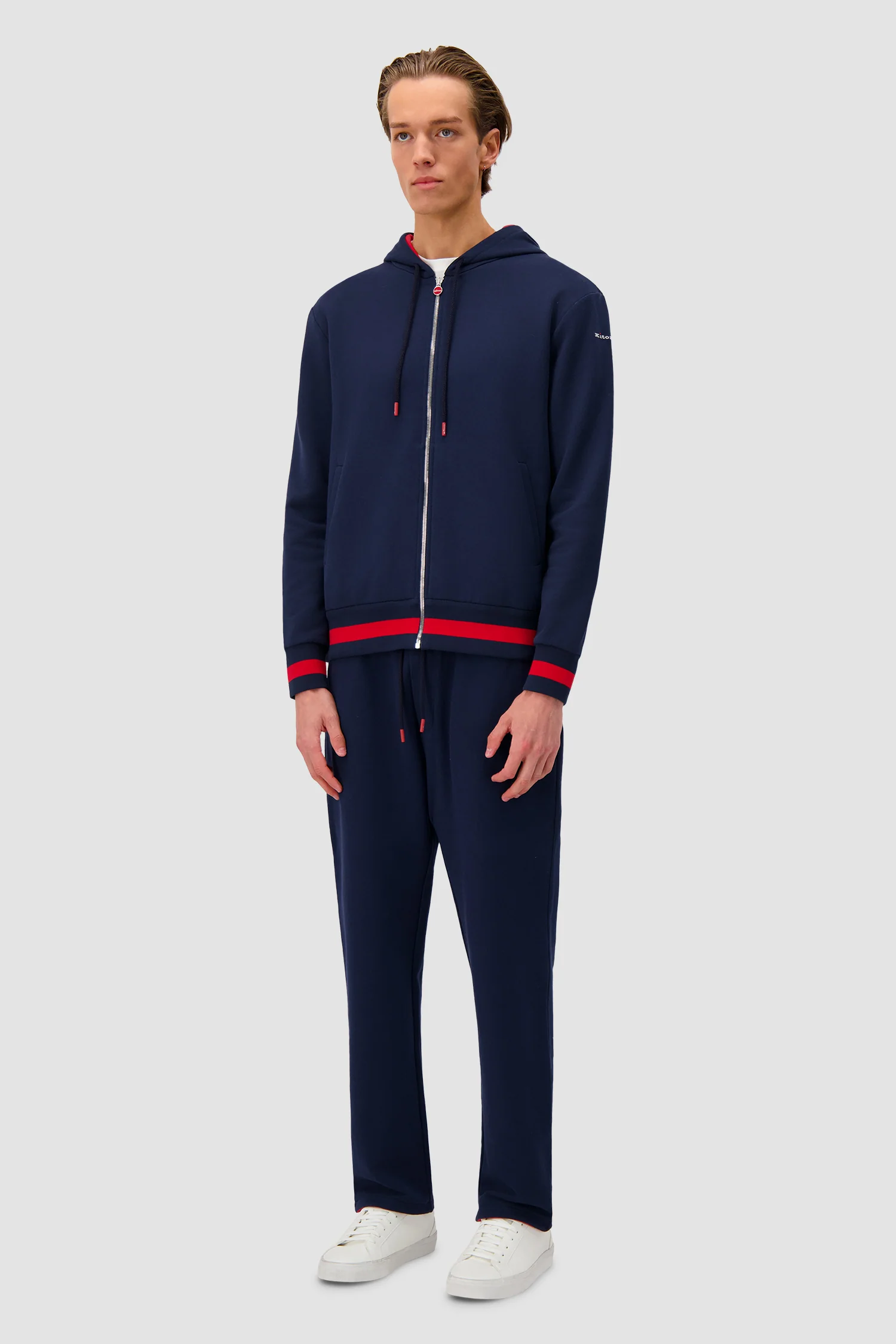 Kiton Navy Tracksuit - Image 6