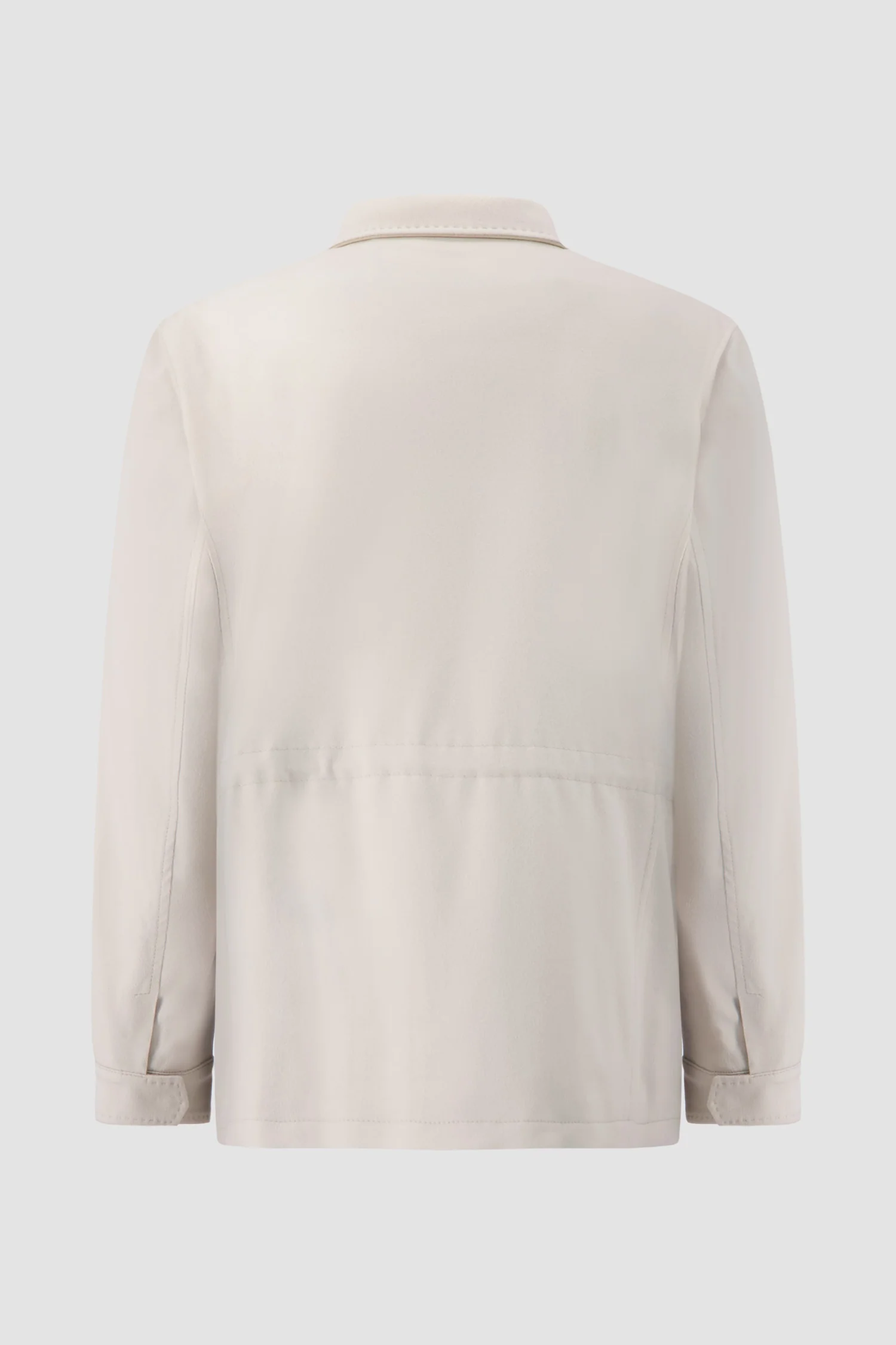 Kiton Off White Cashmere Utility Jacket - Image 4