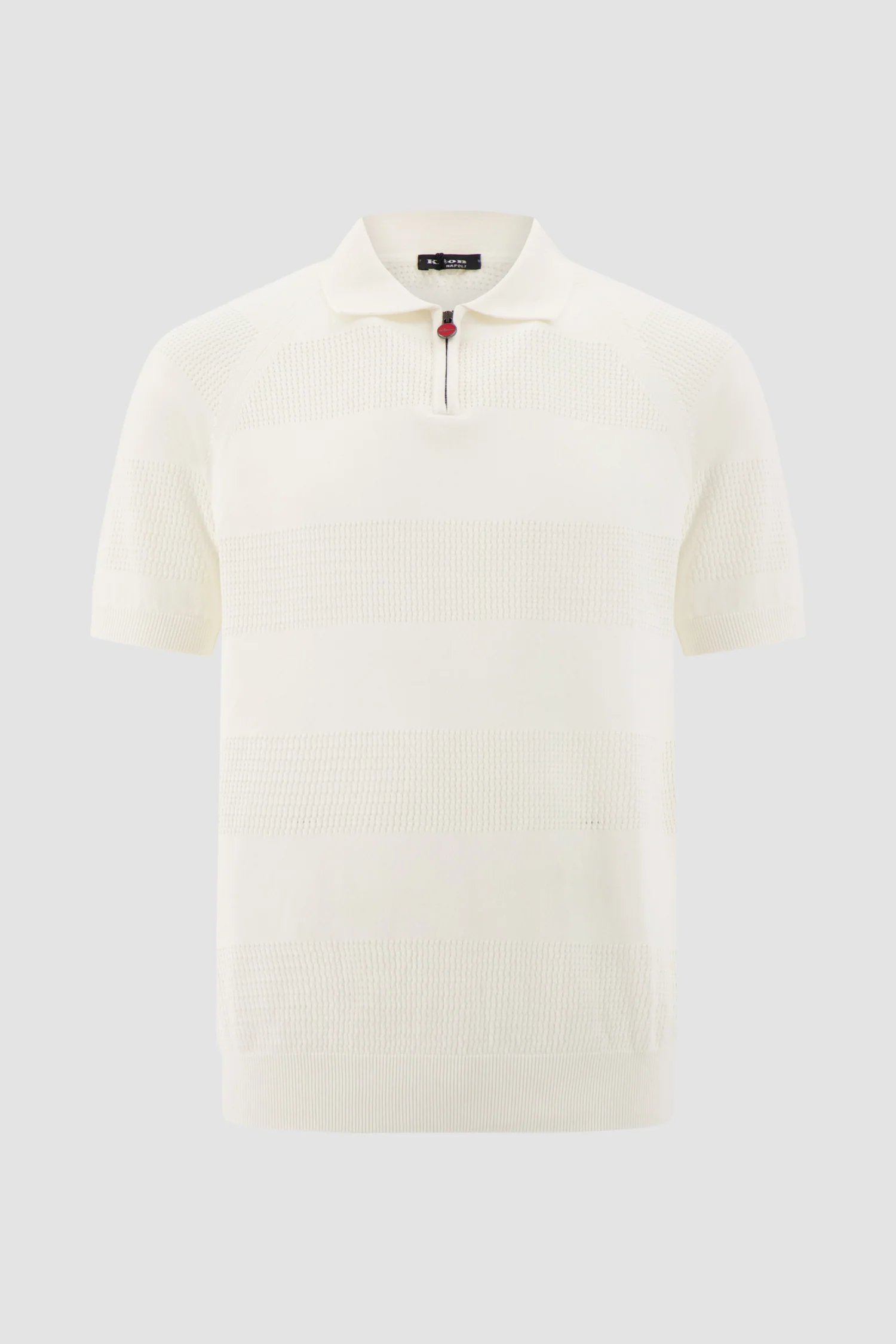 Kiton Off White Polo