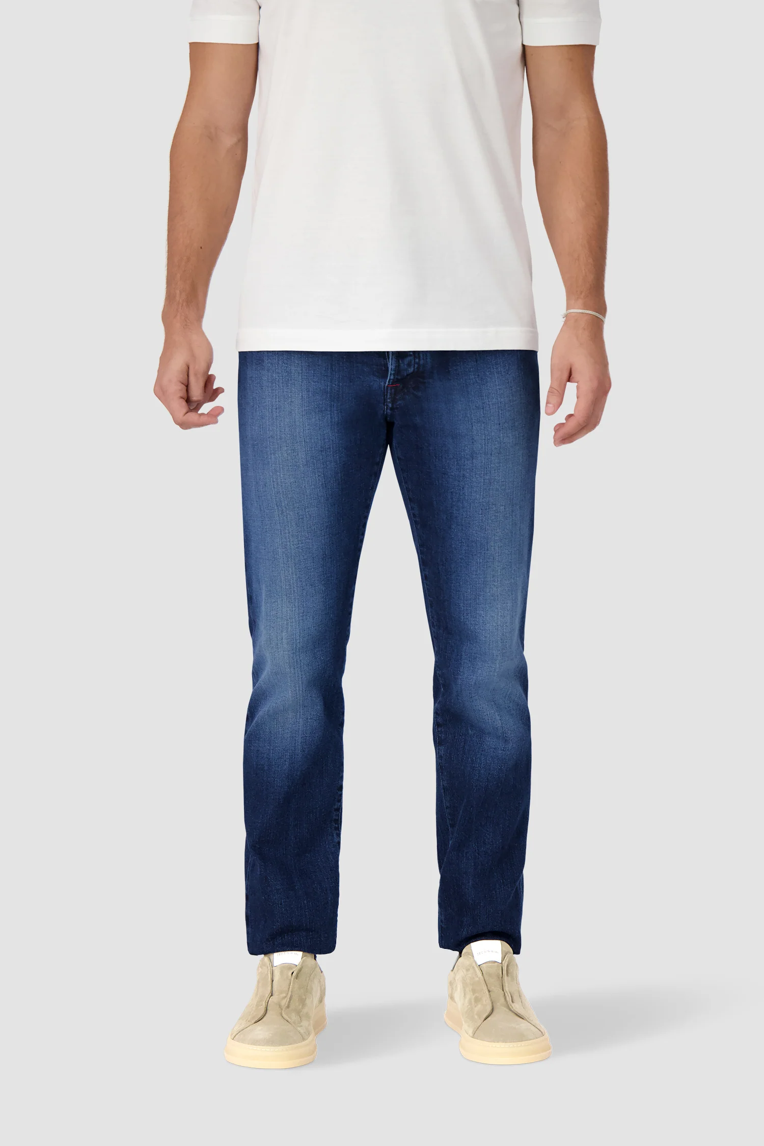 Kiton Sand/Milk Suede Sneakers - Image 3