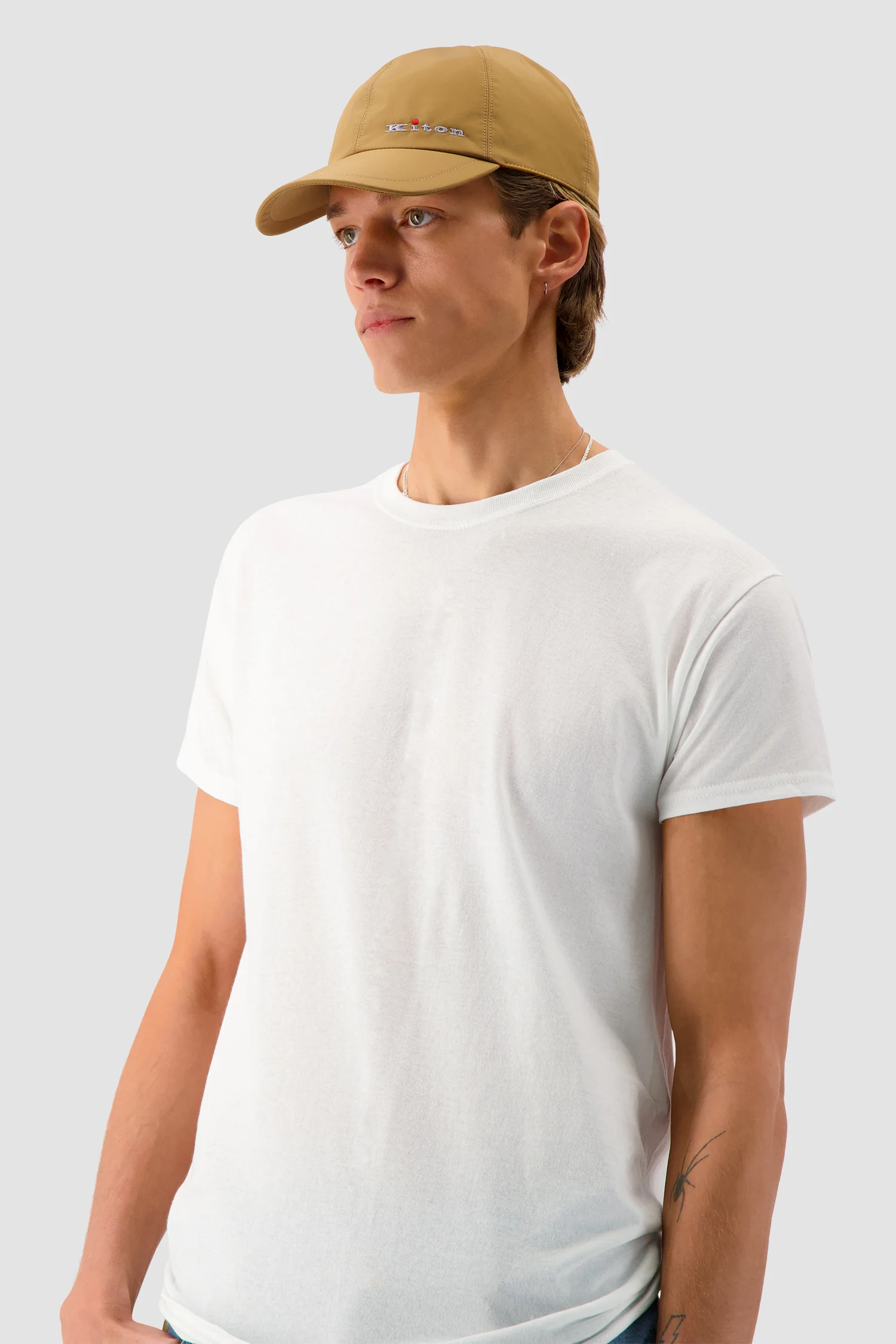 Kiton Taupe Baseball Cap - Image 6