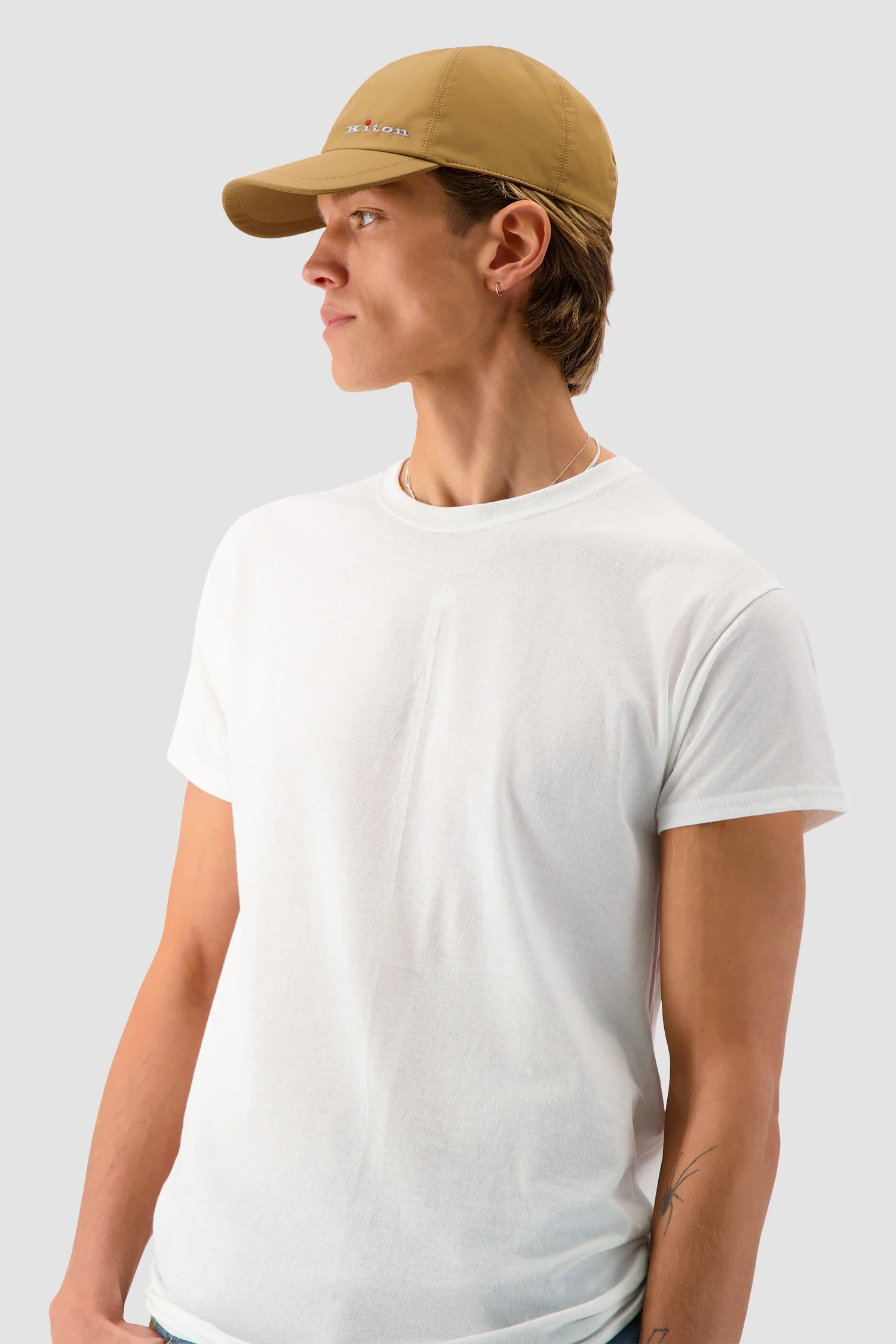 Kiton Taupe Baseball Cap - Image 7