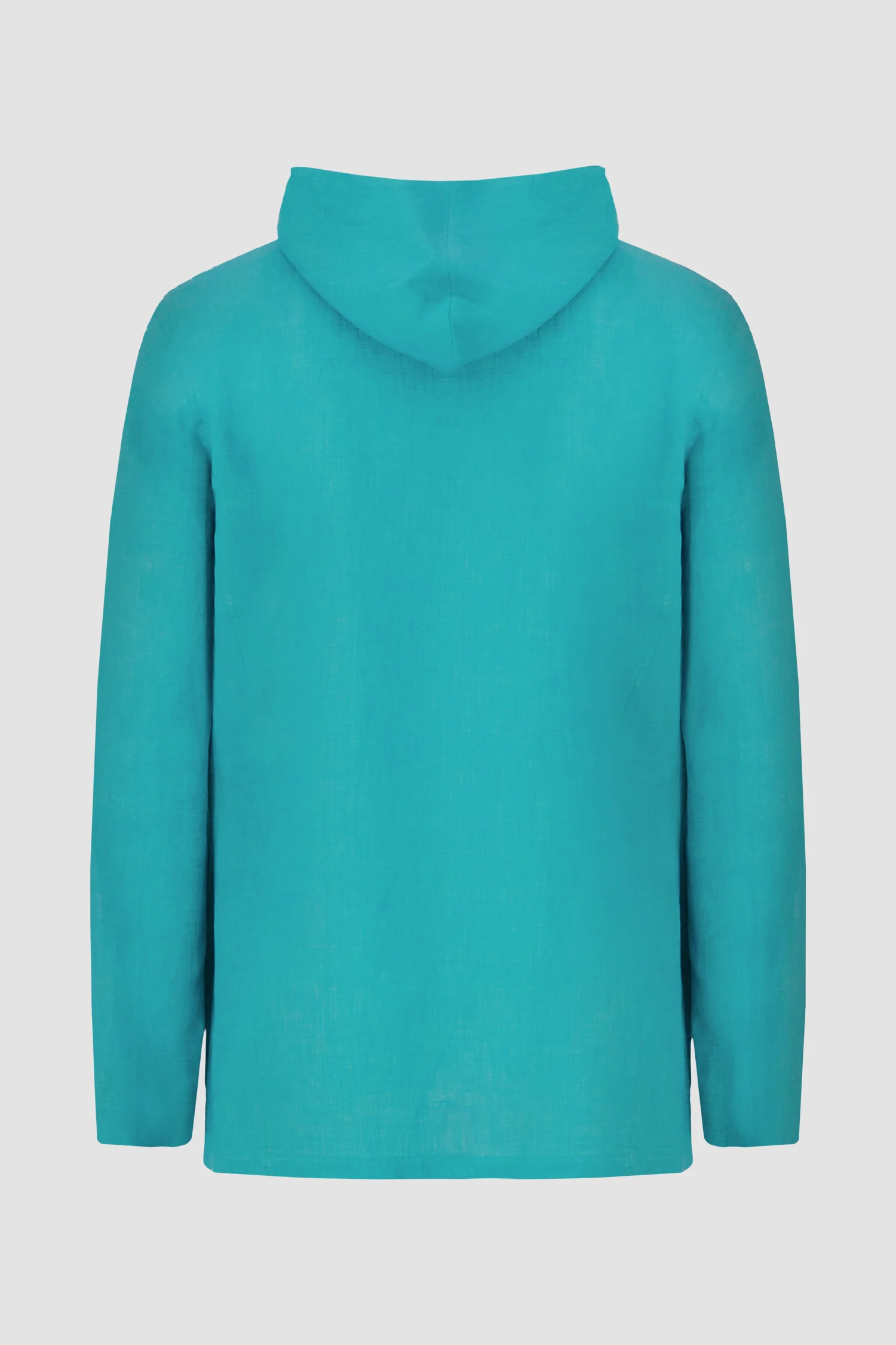 Kiton Turquoise Hooded Luca Blazer - Image 2