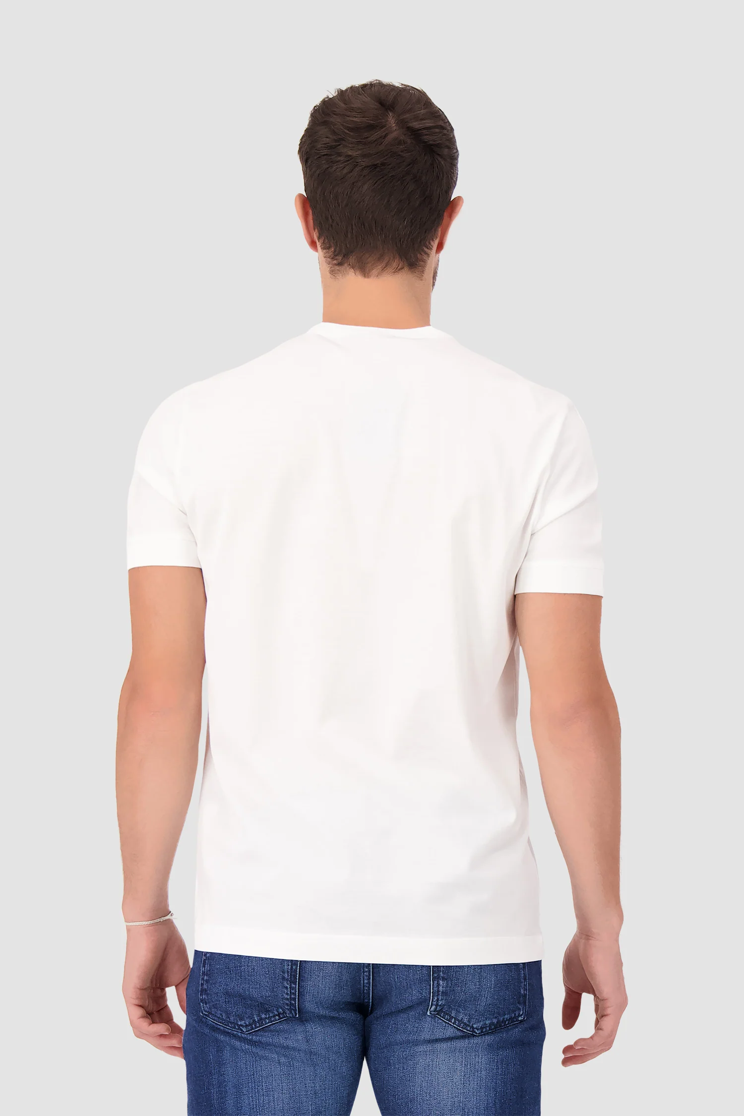 Kiton White Cotton T-Shirt - Image 5