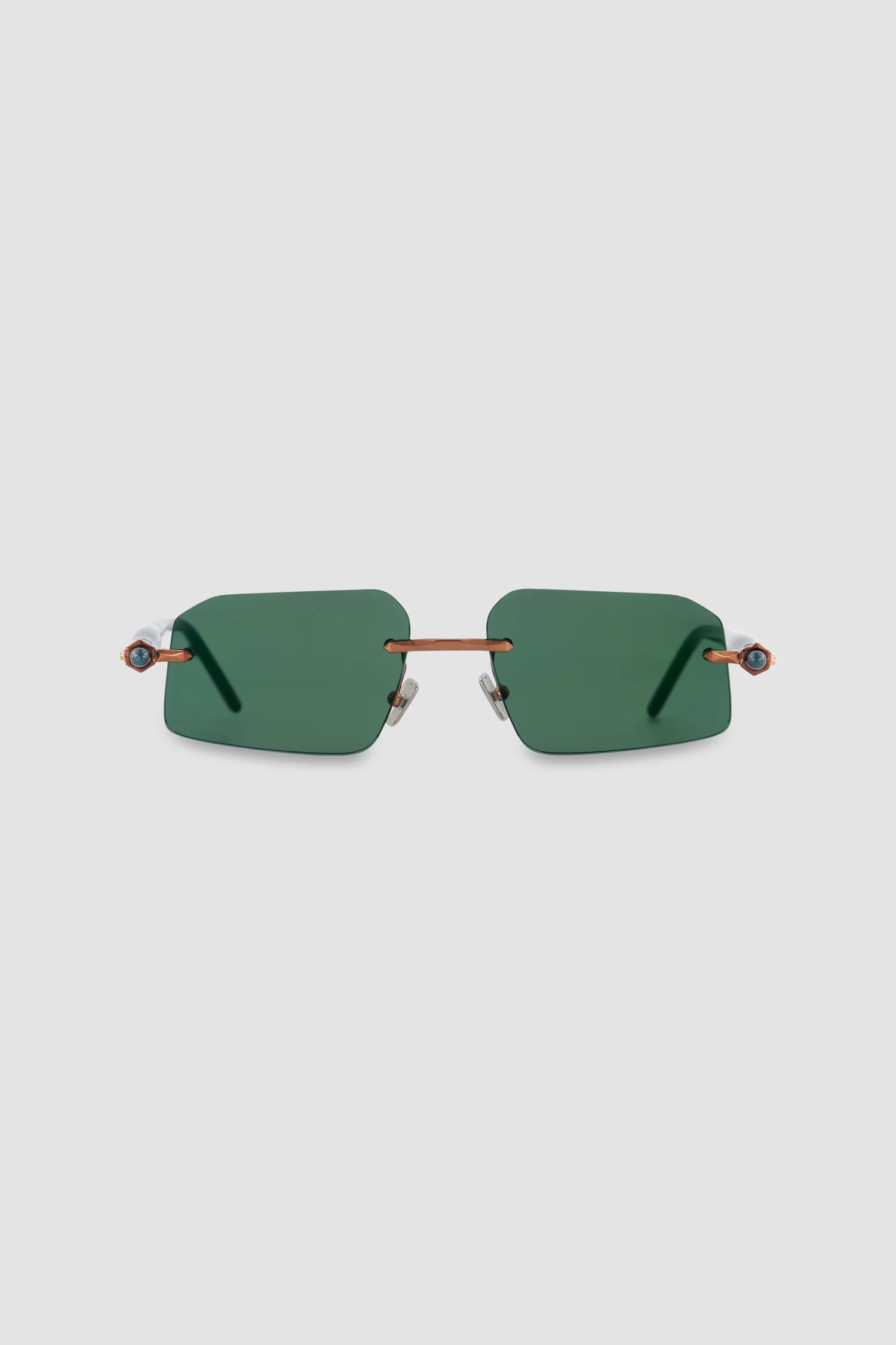 Kuboraum Black/Green Sunglasses