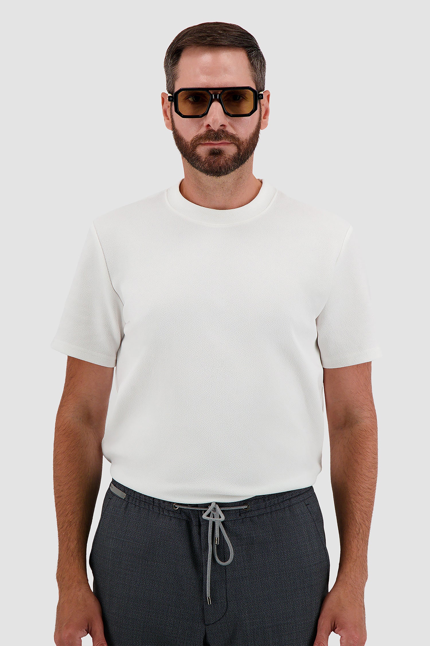Kuboraum Black/Ivory Sunglasses - Image 4