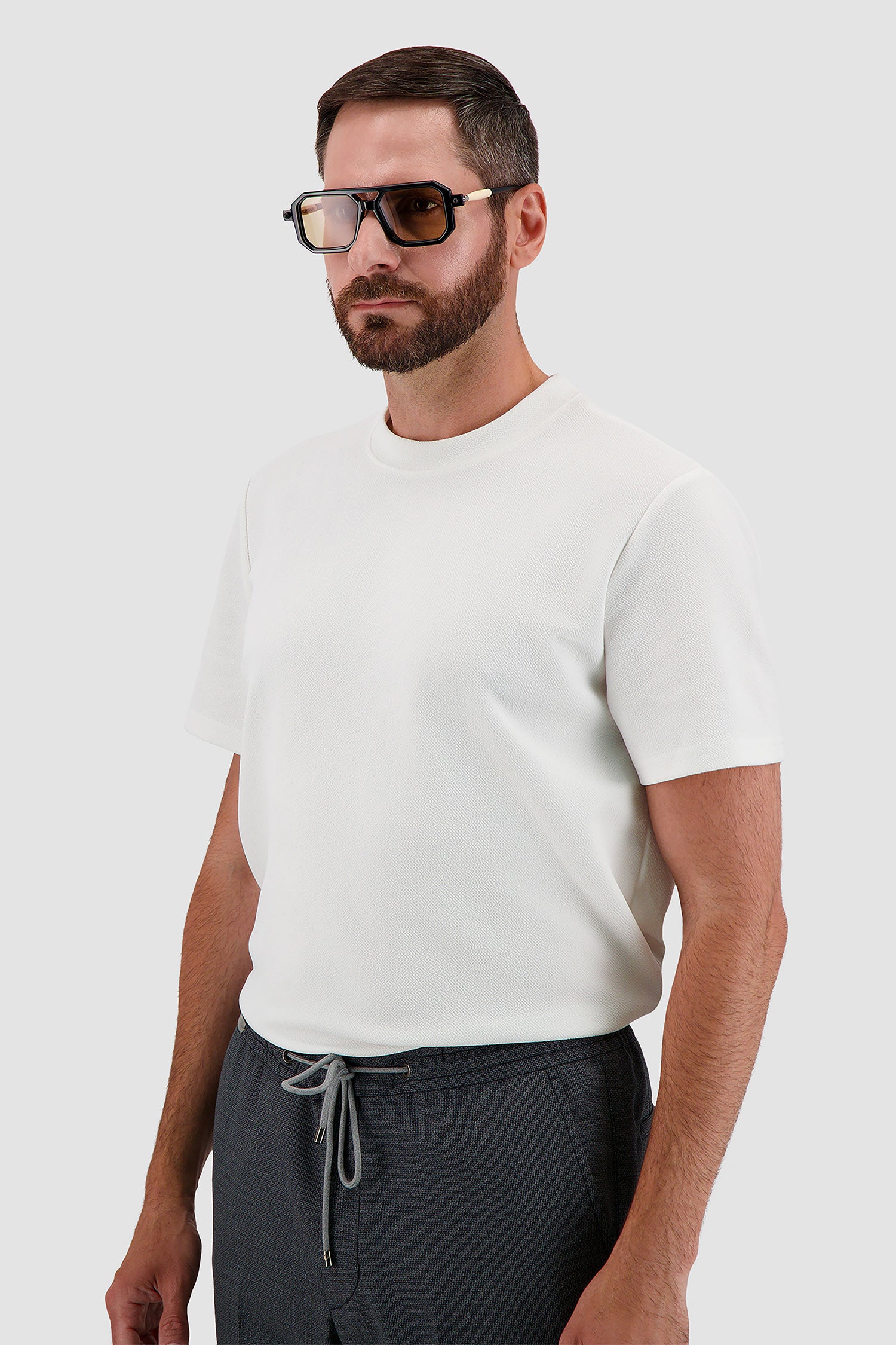 Kuboraum Black/Ivory Sunglasses - Image 5