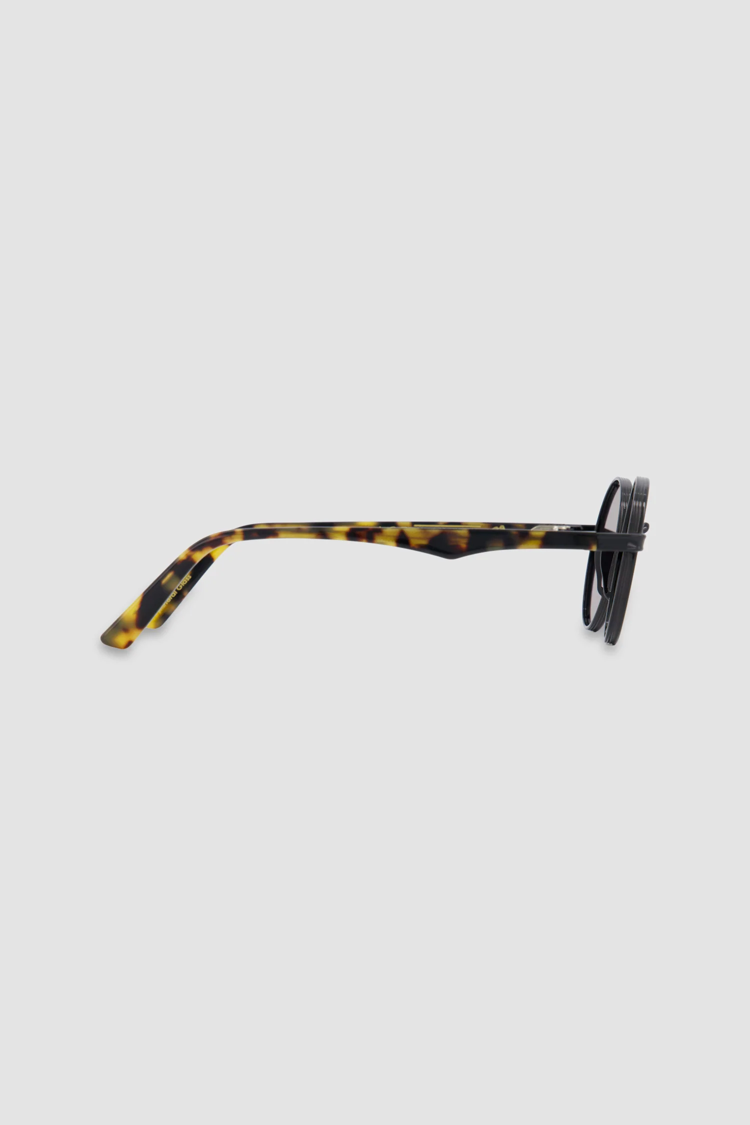 L.G.R Black/Havana Tartarugato/Flat Grey 48' Zelalem Sunglasses - Image 3