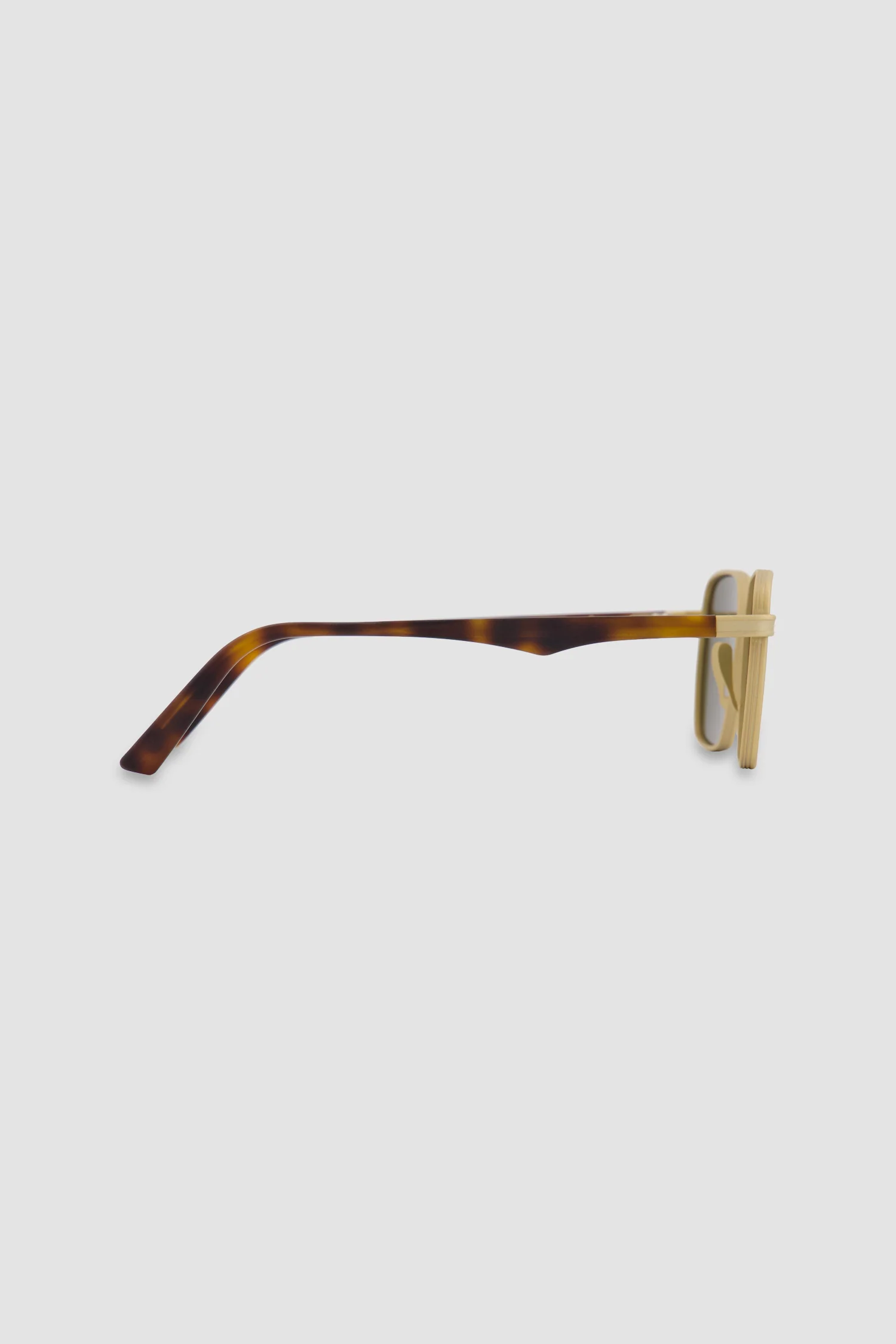 L.G.R Gold Matt/Havana Maculato/Green 54' Afar Sunglasses - Image 3