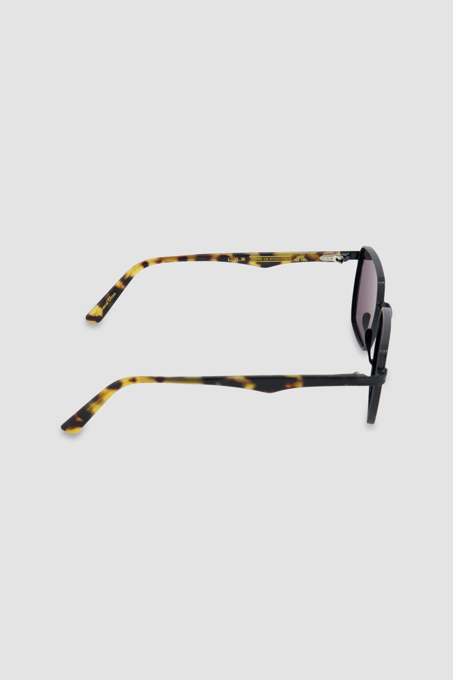 L.G.R Havana Tartarugato/Grey 54' Lack Afar Sunglasses - Image 4