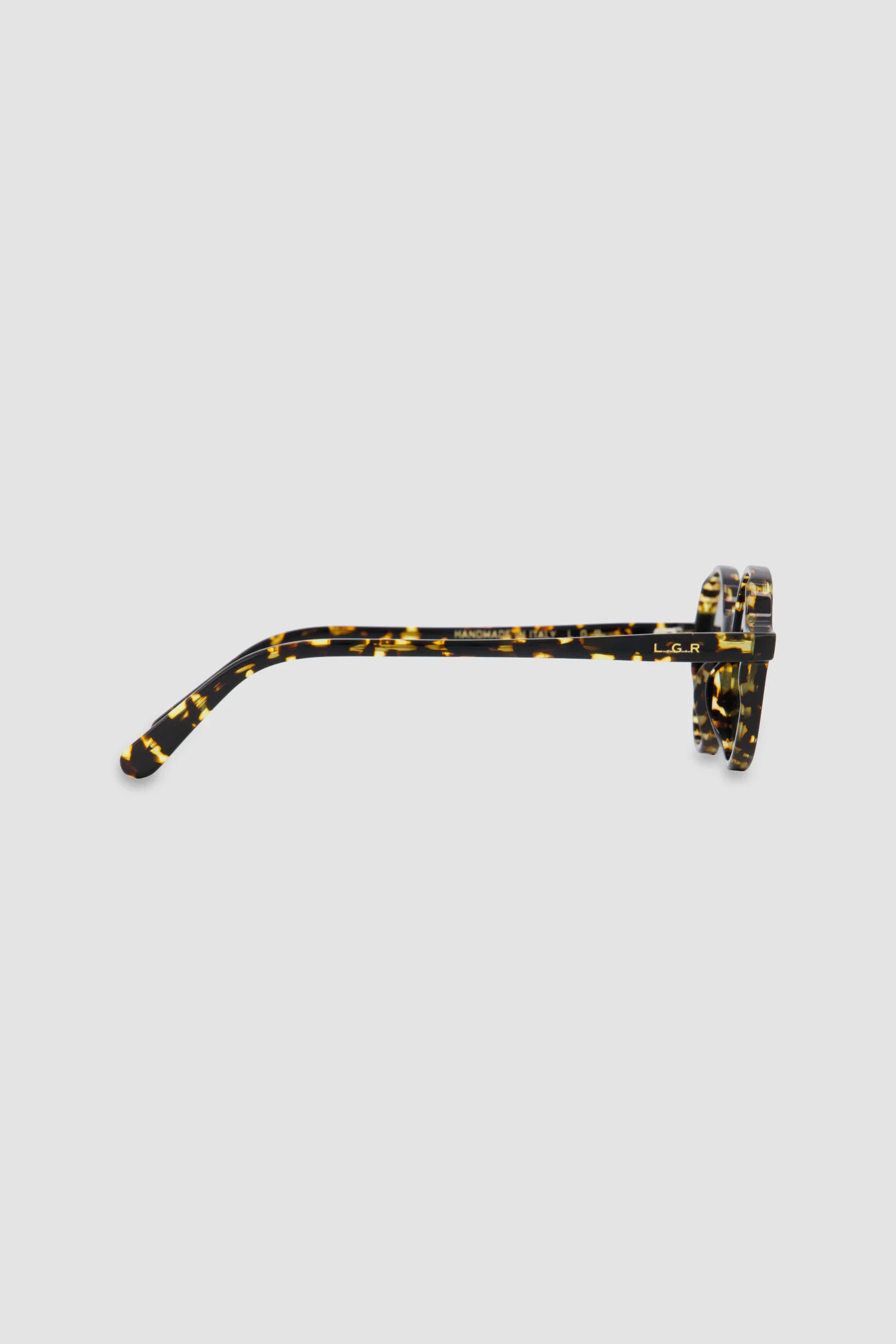 L.G.R Havana Scuro/Flat Green 48' Reunion Sunglasses - Image 3