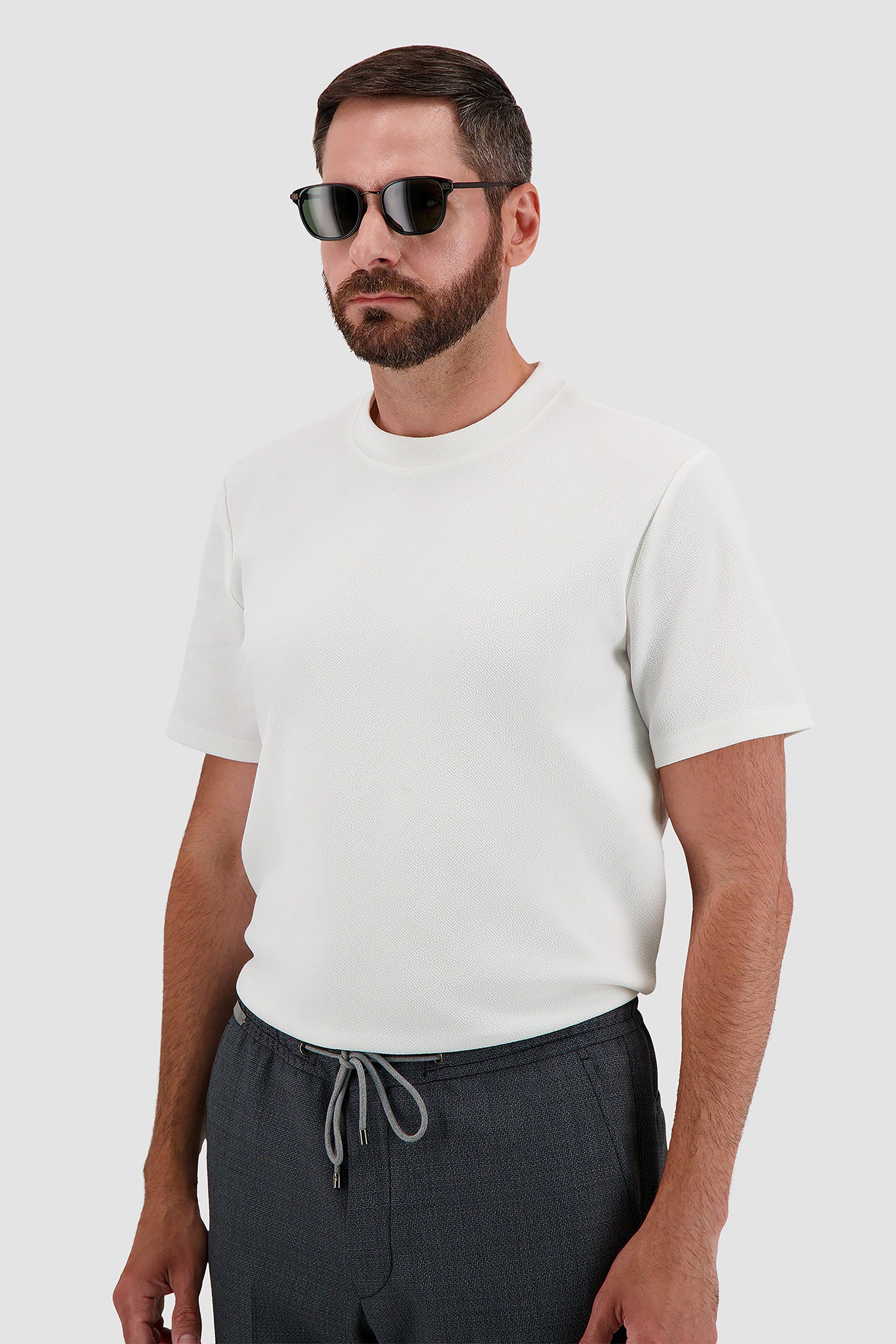 Linda Farrow Black/Grey Blakher Sunglasses - Image 7