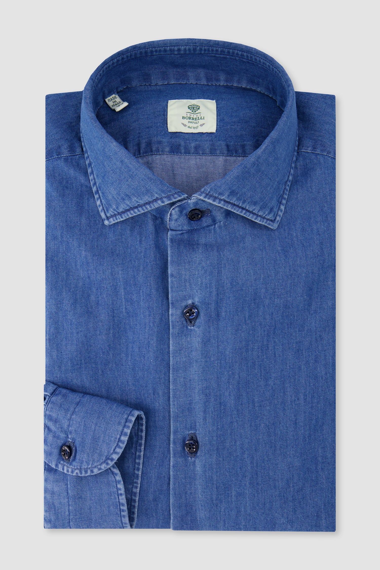 Luigi Borrelli Denim Shirt