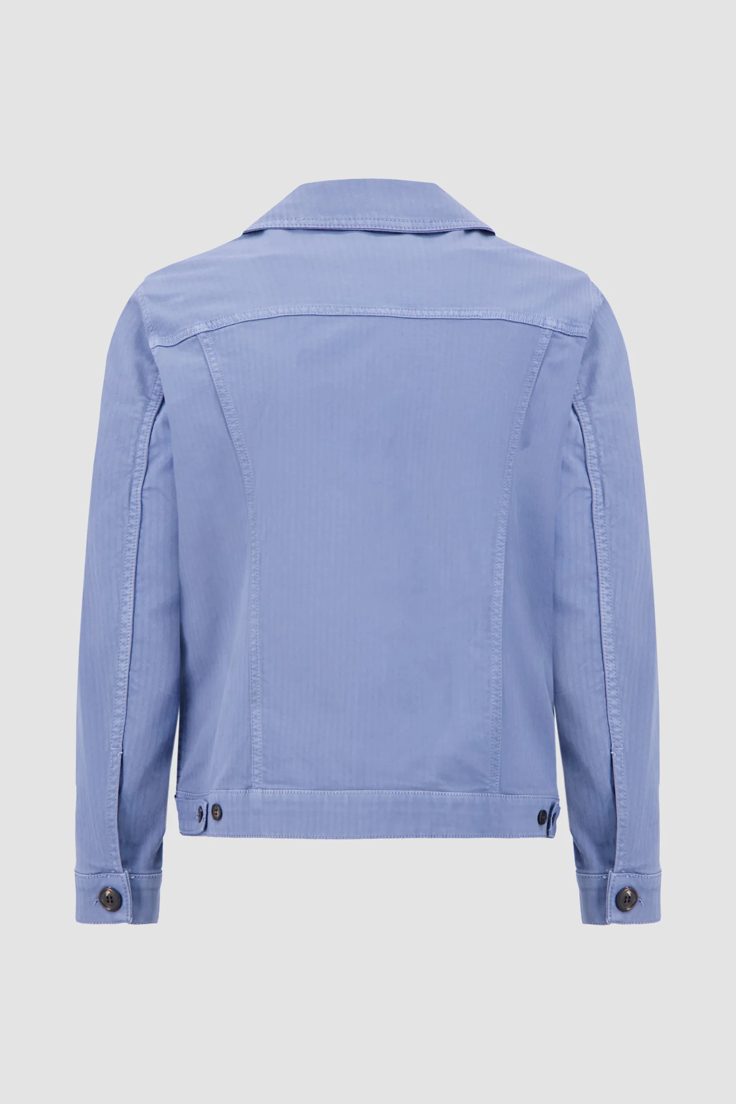 Luigi Borrelli Light Blue Giubbino Jeans Jacket - Image 2