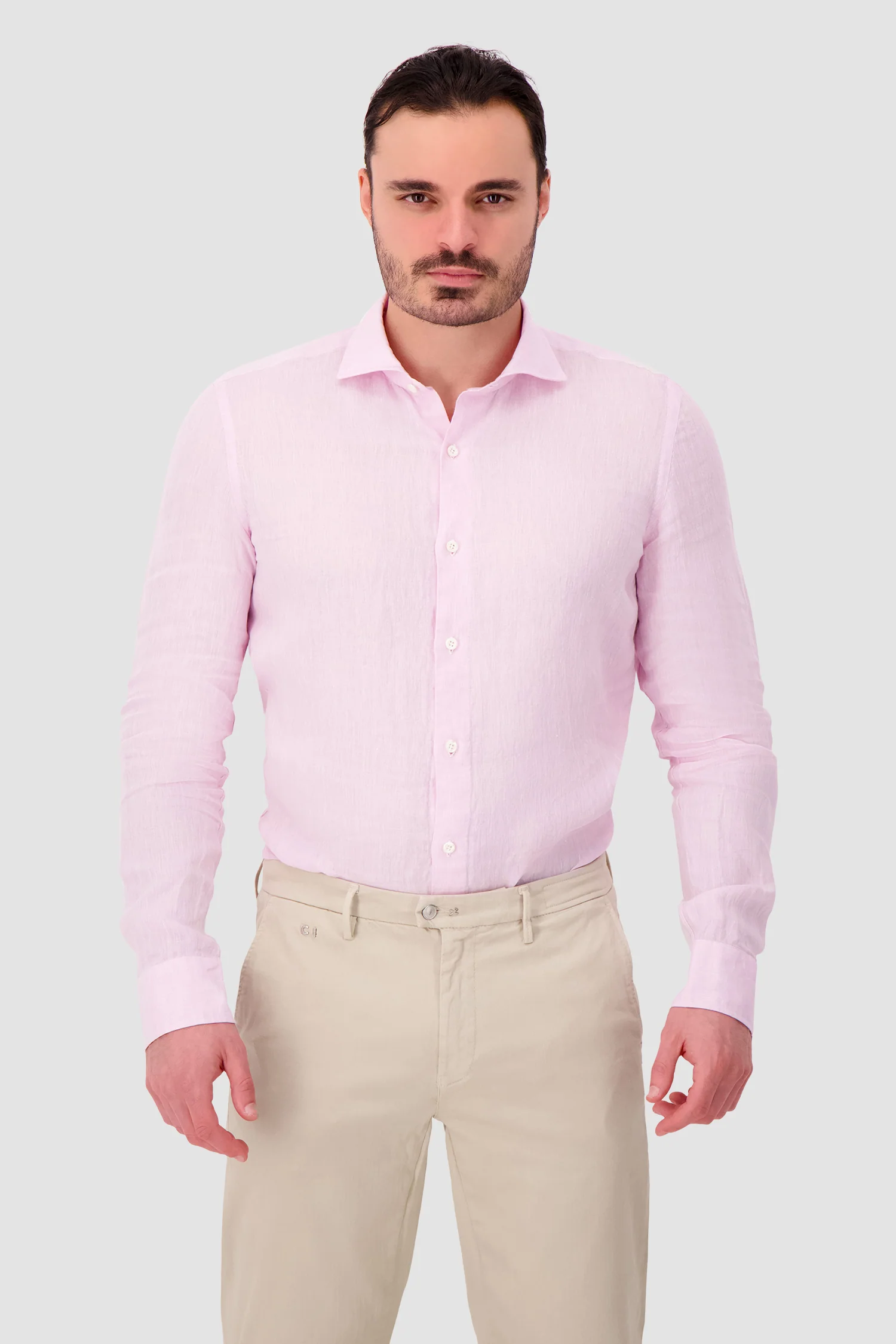 Luigi Borrelli Linen Shirt - Image 4