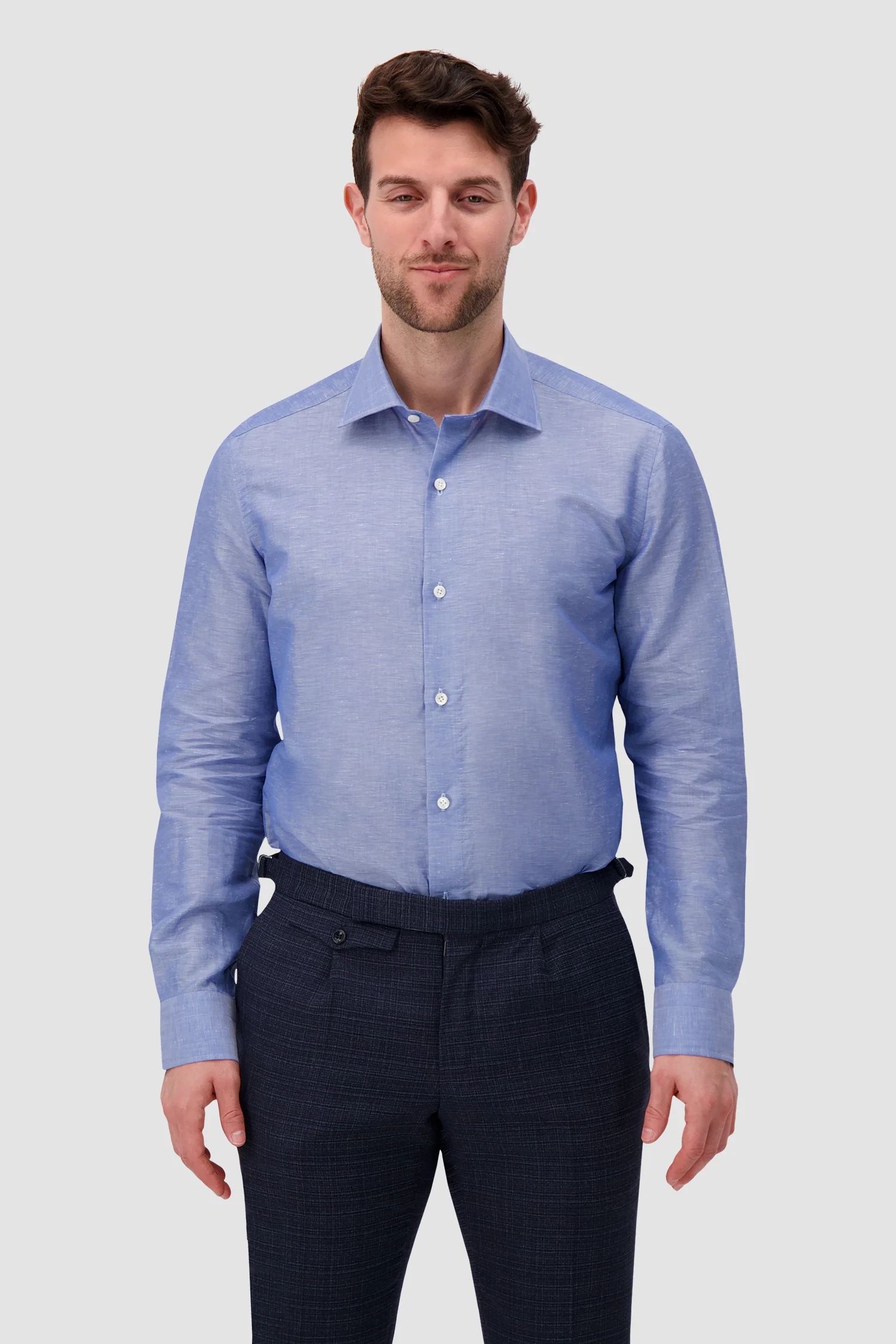 Luigi Borrelli Misto Lino Shirt - Image 3
