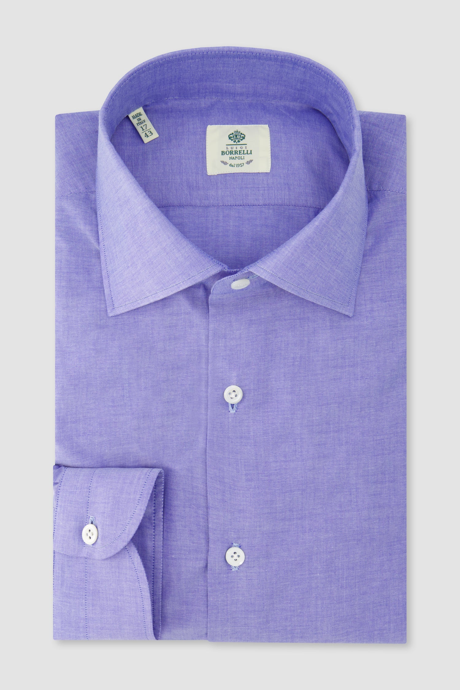 Luigi Borrelli Mussola Shirt