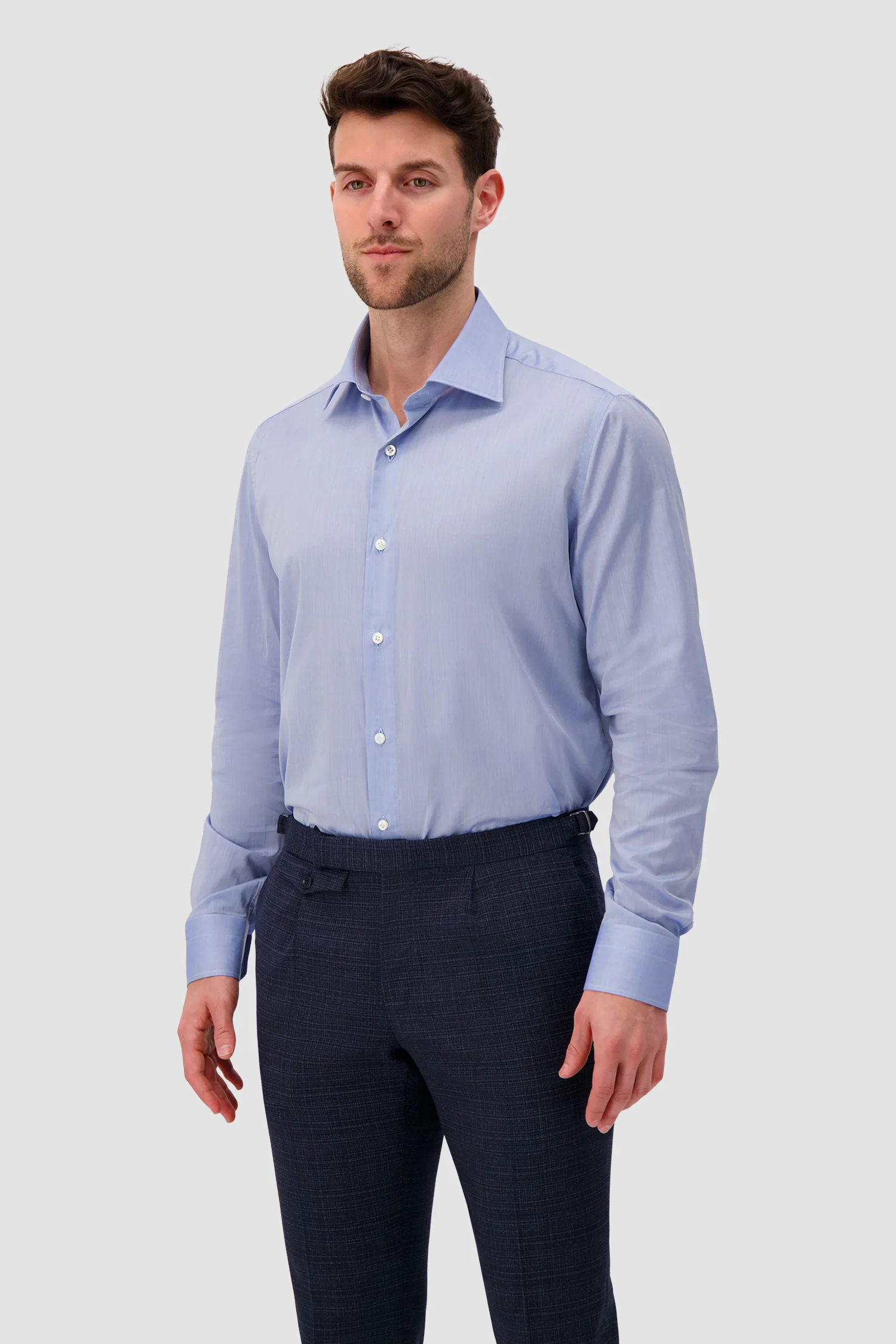Luigi Borrelli Popeline Shirt - Image 4