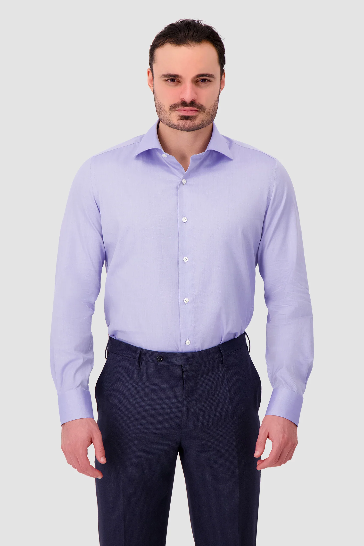 Luigi Borrelli Twill/Oxford Shirt - Image 3