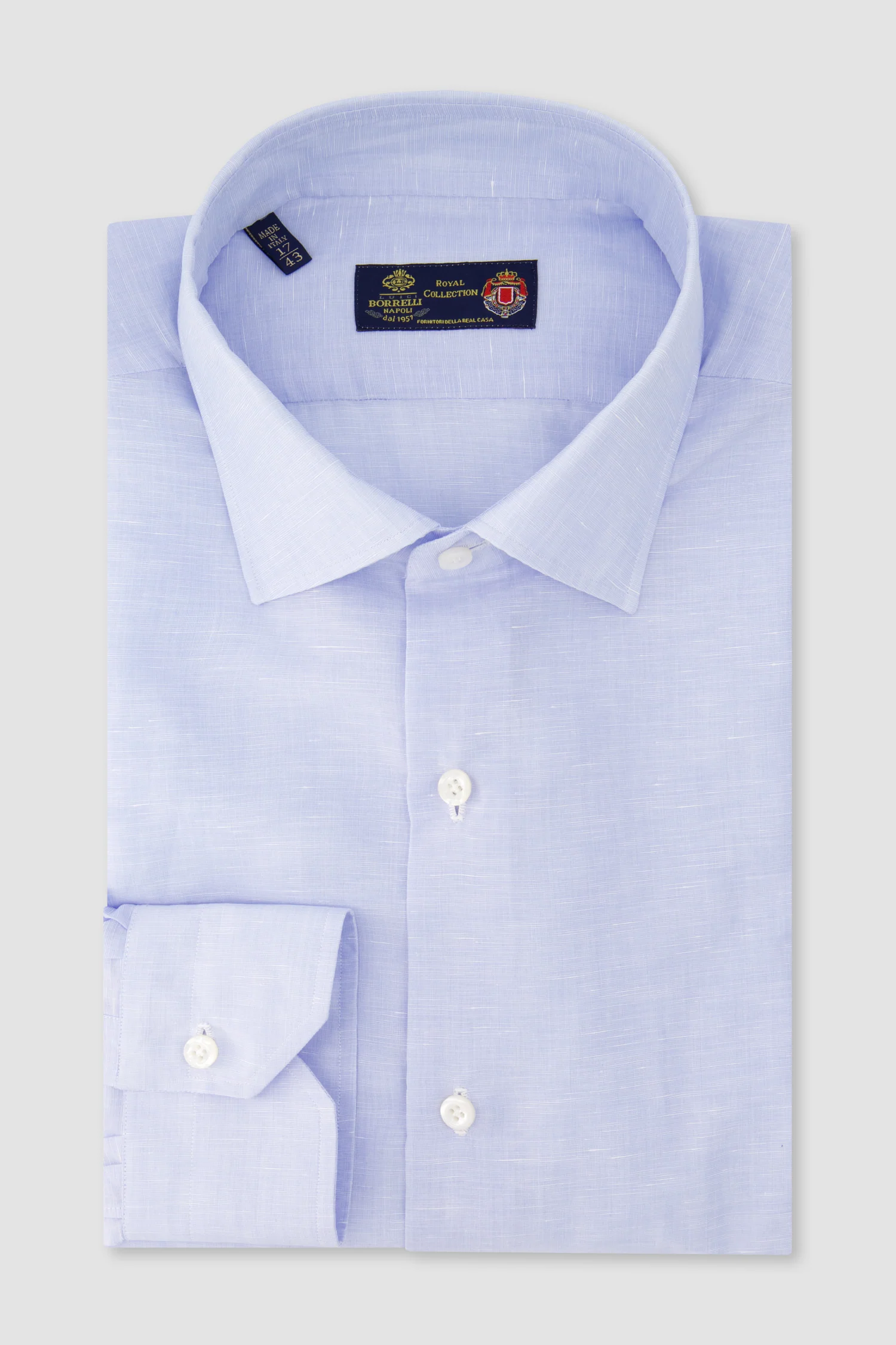 Luigi Borrelli Zephir Lino Shirt