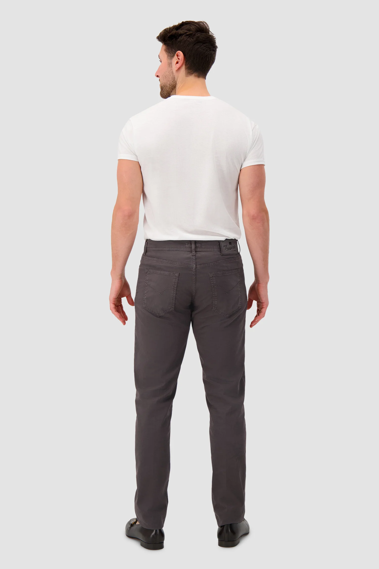 Marco Pescarolo Grey Neranom Zip Trousers - Image 4