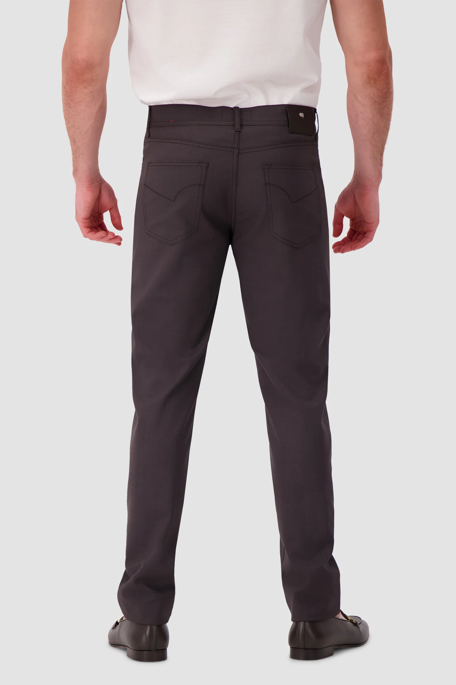 Marco Pescarolo Brown Neranom Zip Trousers - Image 5