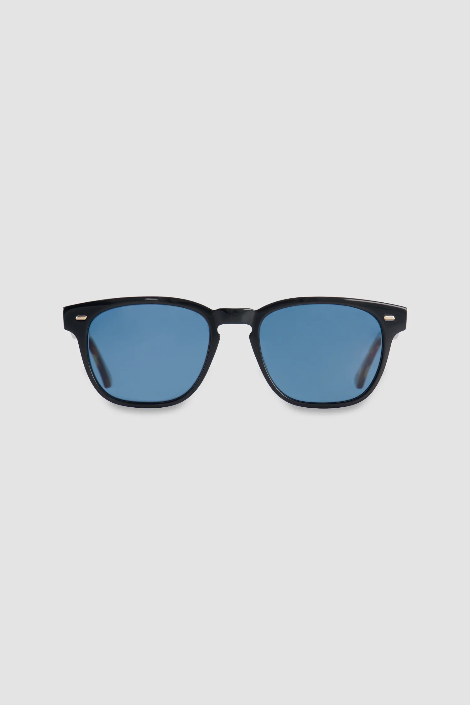 Masunaga Black/Blue Koki Sunglasses