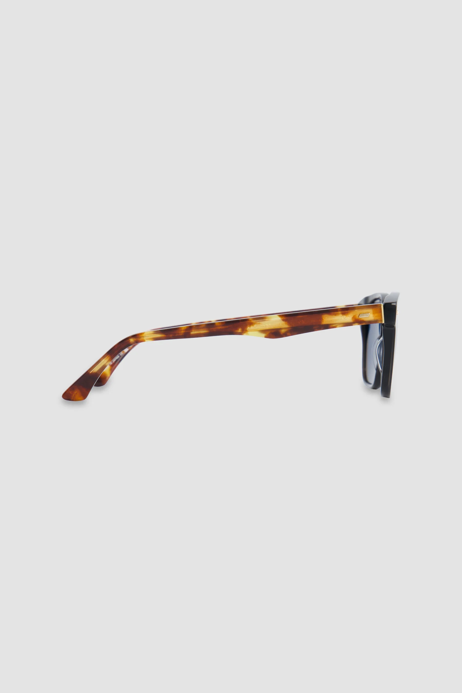 Masunaga Black/Blue Koki Sunglasses - Image 3