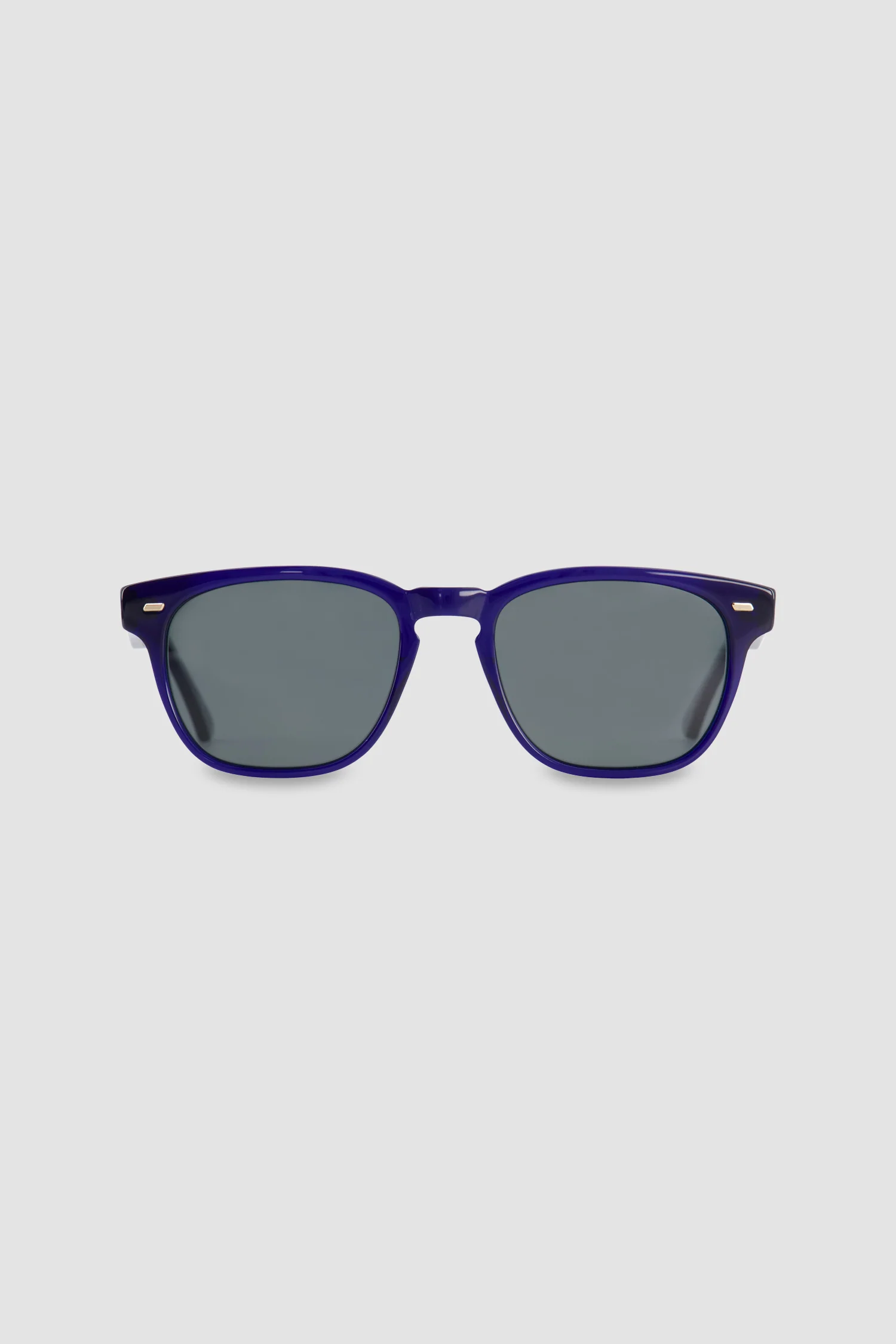 Masunaga Black/Blue Koki Sunglasses