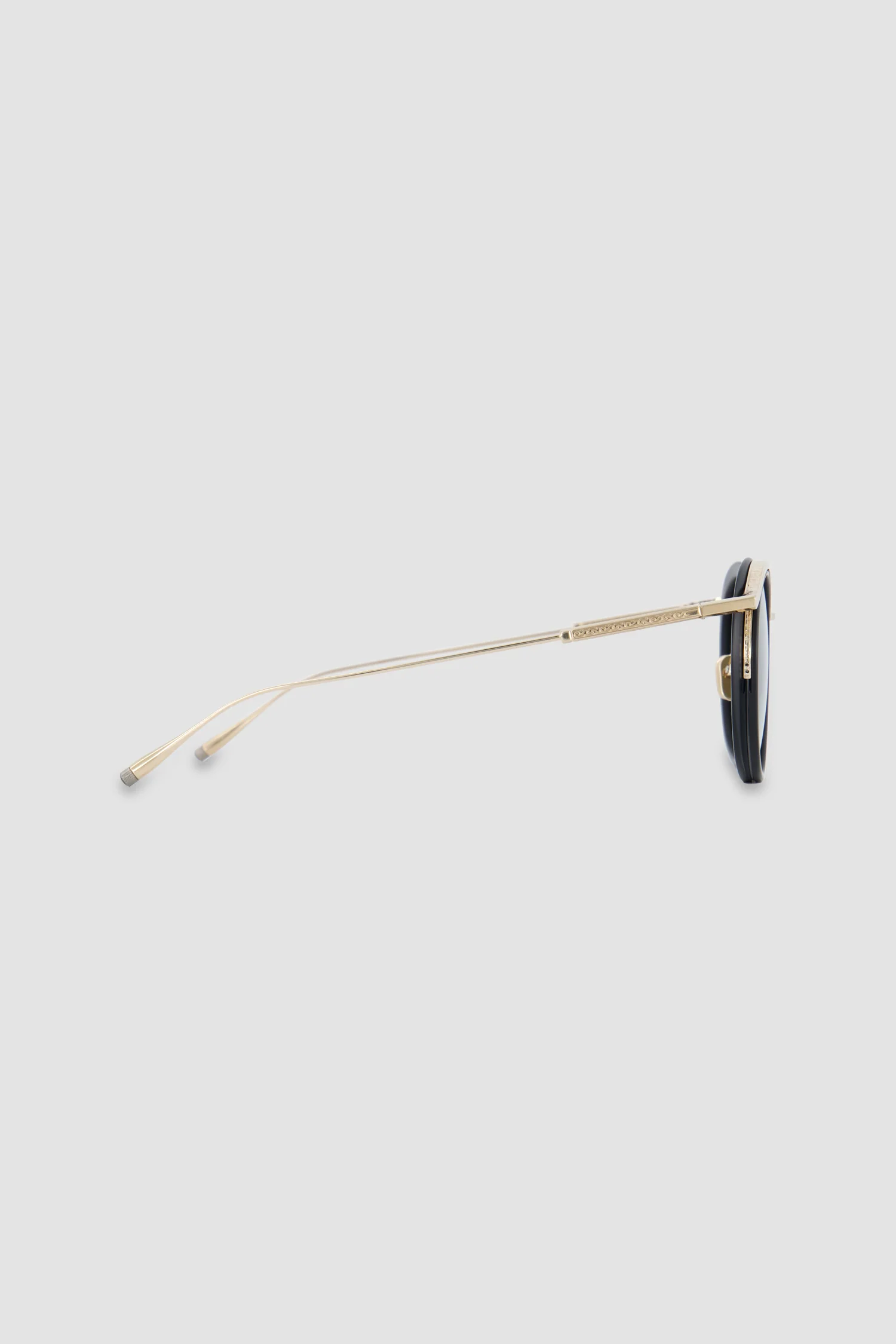 Masunaga Black/Gold Aoi Sunglasses - Image 3