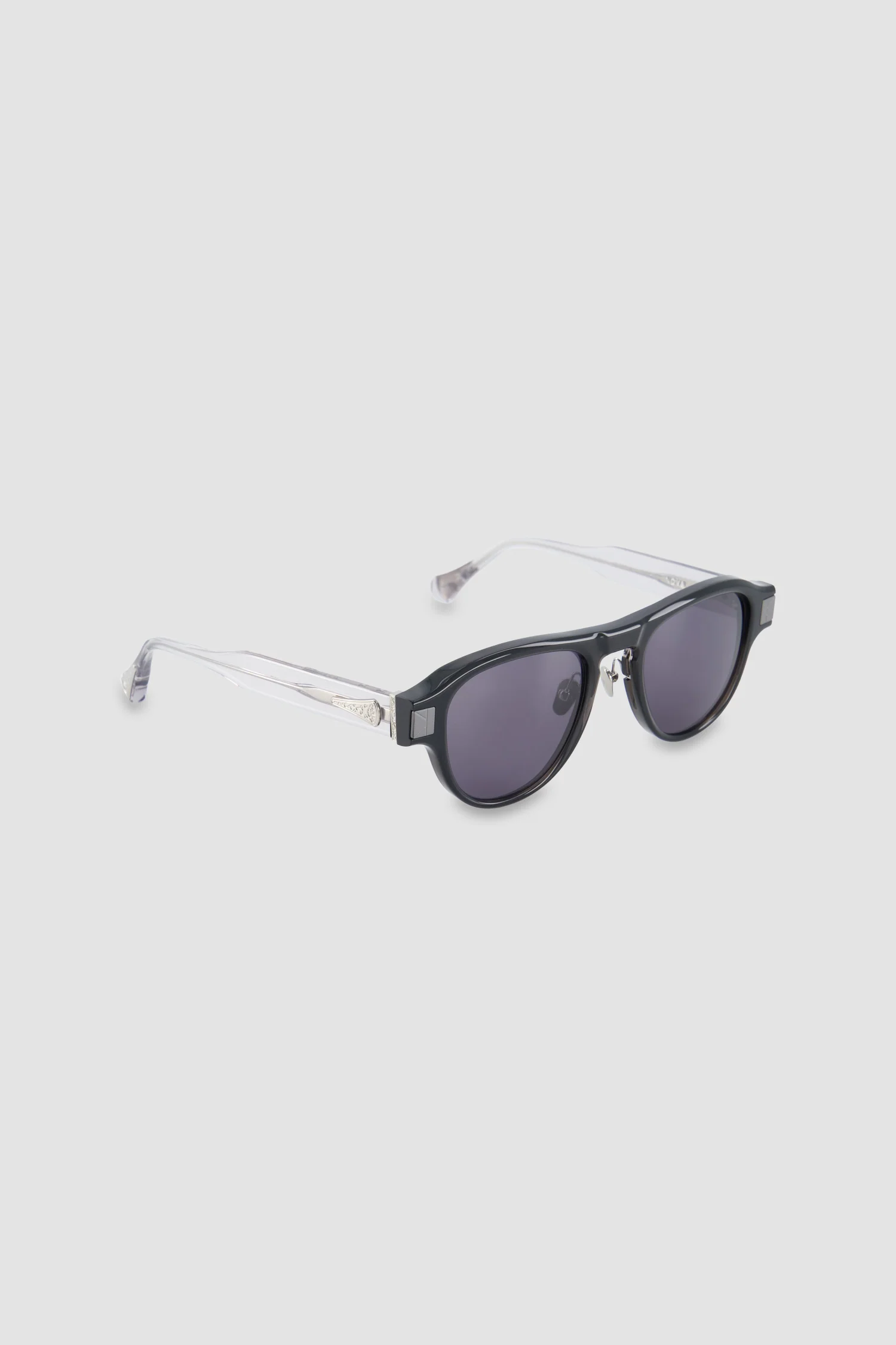 Masunaga Black/Grey Nova Sunglasses - Image 2
