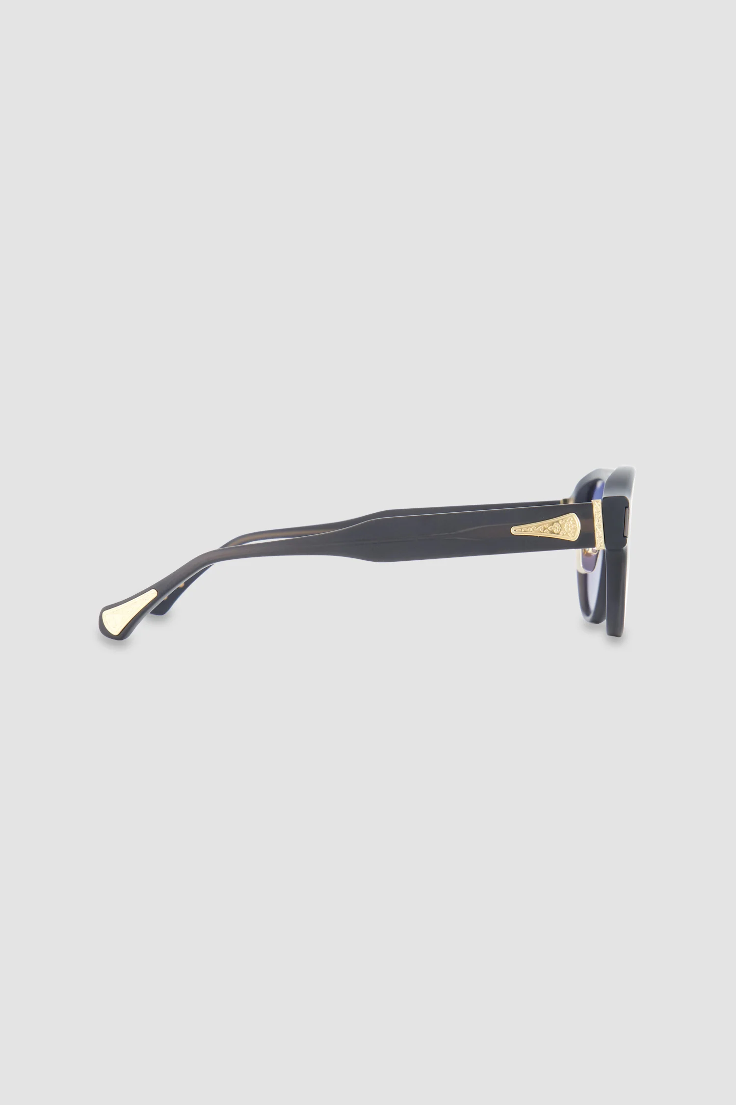 Masunaga Black/Grey Nova Sunglasses - Image 3